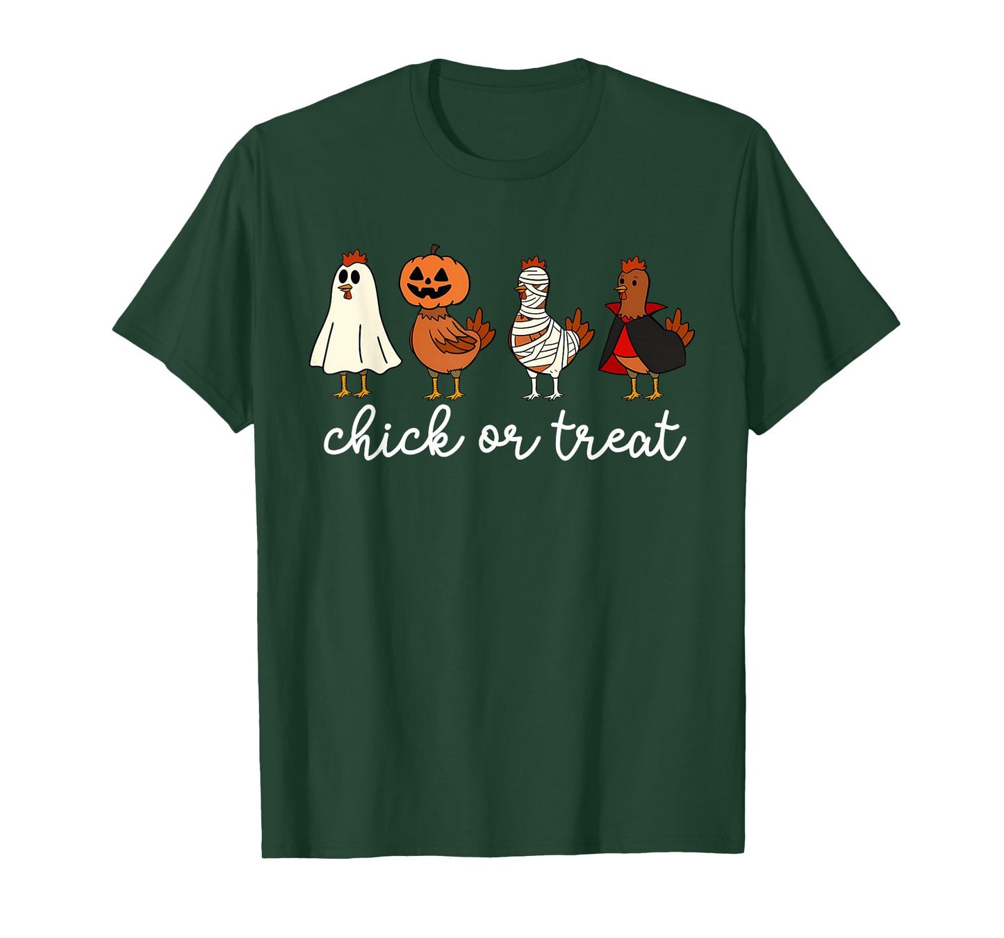 Halloween Chicken Skeleton Chick Or Treat Spooky Season T-Shirt