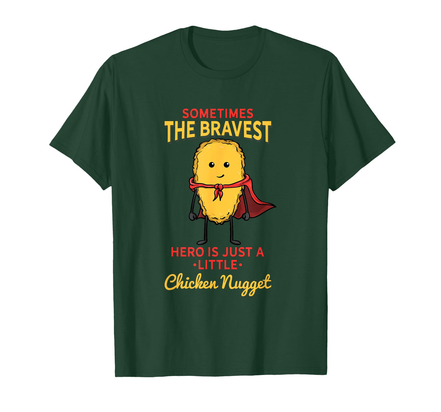 Chicken Nugget Superhero Superpower T-Shirt