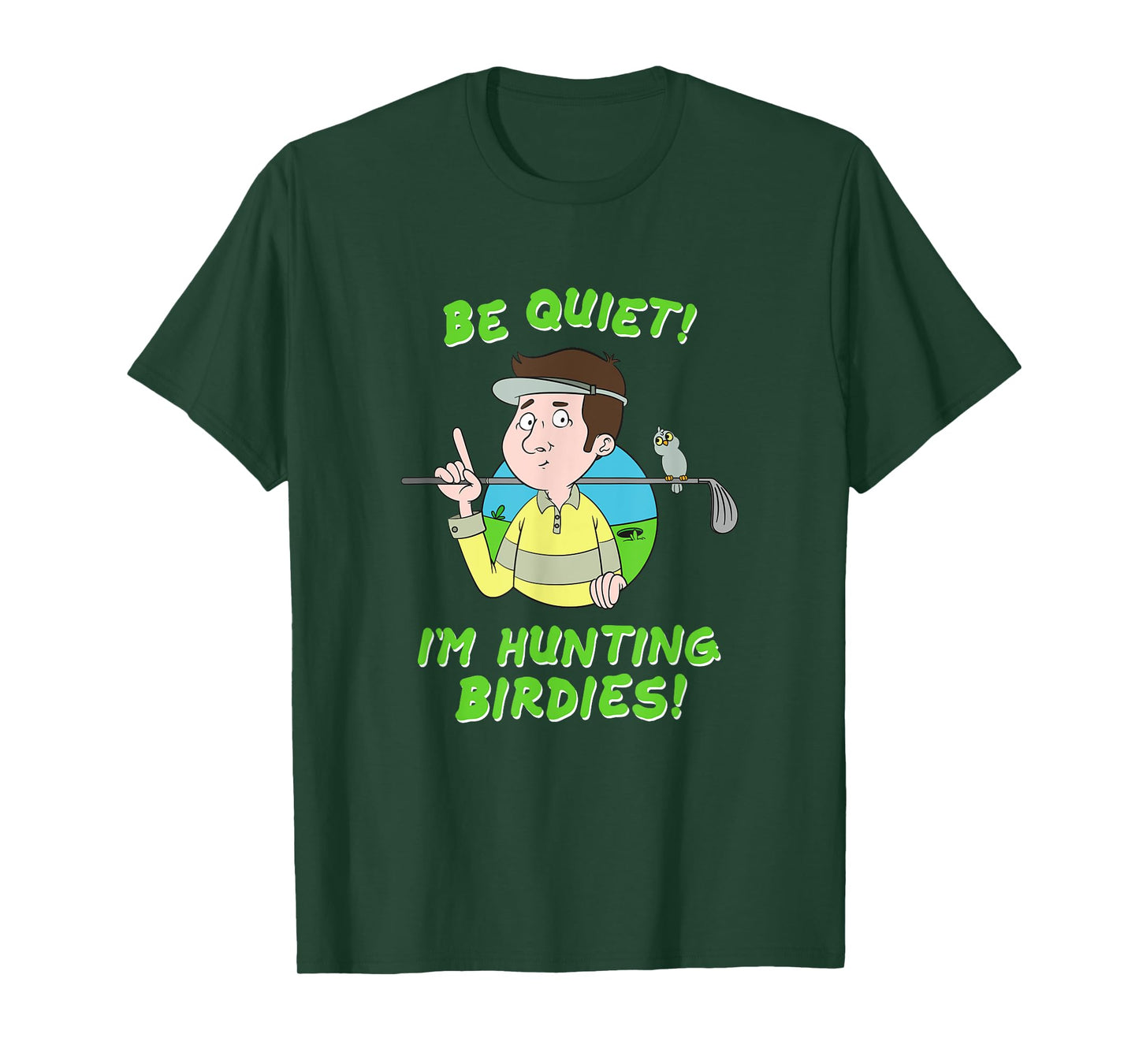 Birdie Golf Golf Equipment Golf Course Bird for Tournament T-Shirt