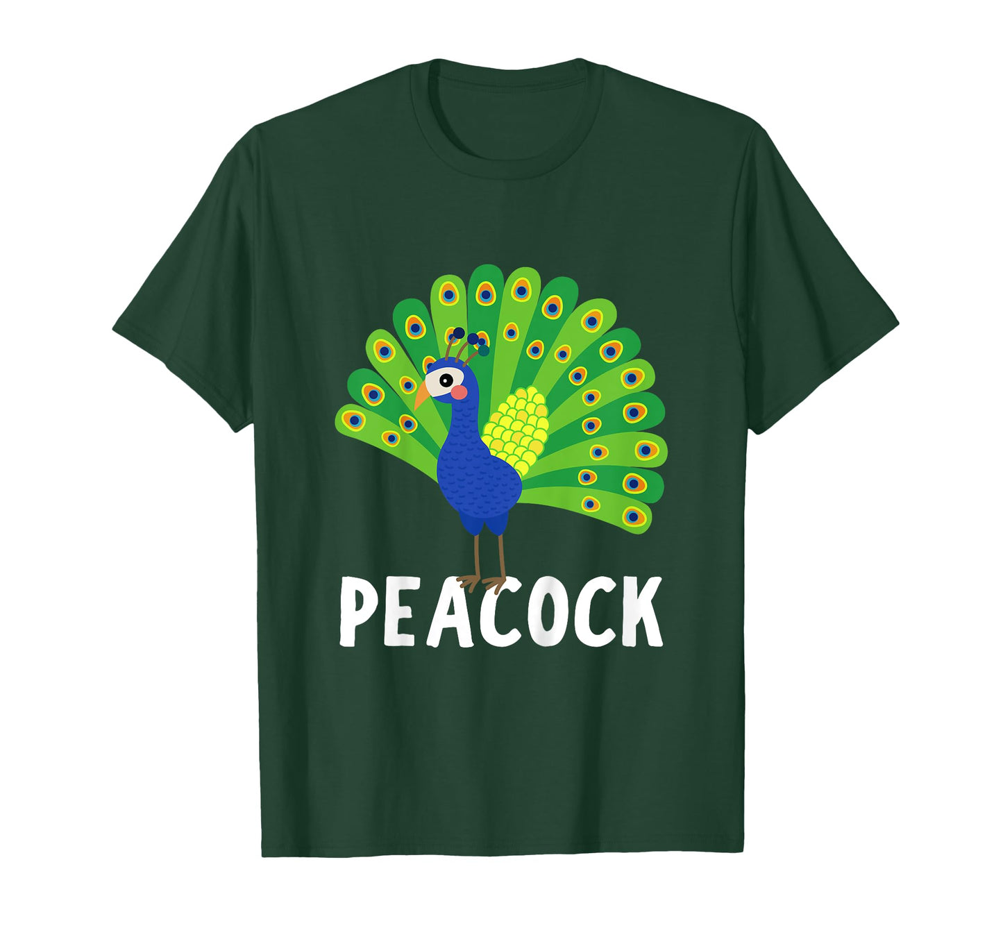 Kids Peacock Shirt For Boys Or Girls | Cute Peacock Gift T-Shirt