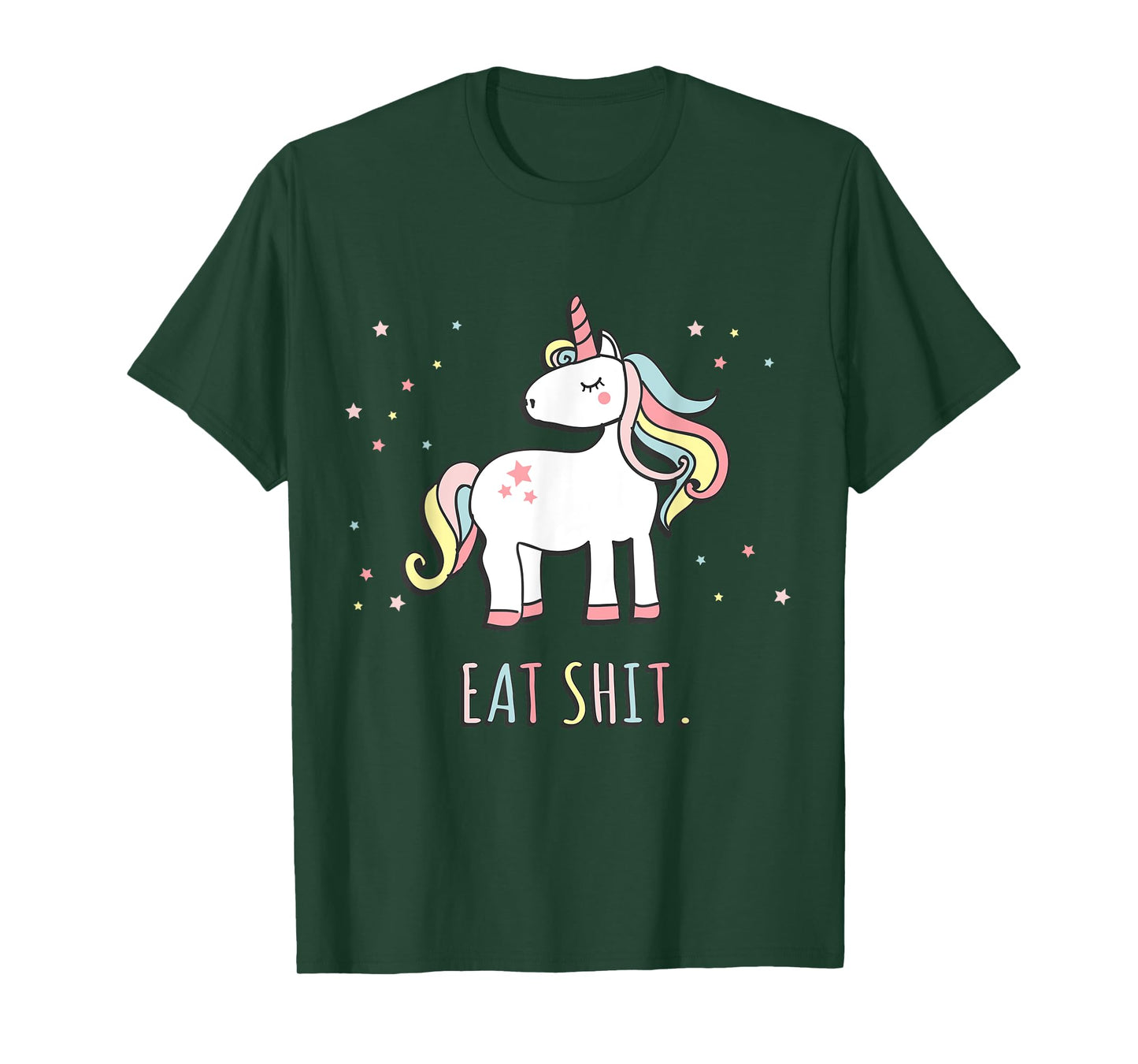 Eat Shit Unicorn T-Shirt T-Shirt