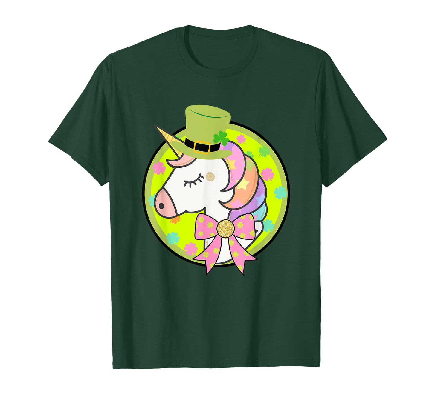 St. Patricks Day Magical Unicorn Shrit T-Shirt