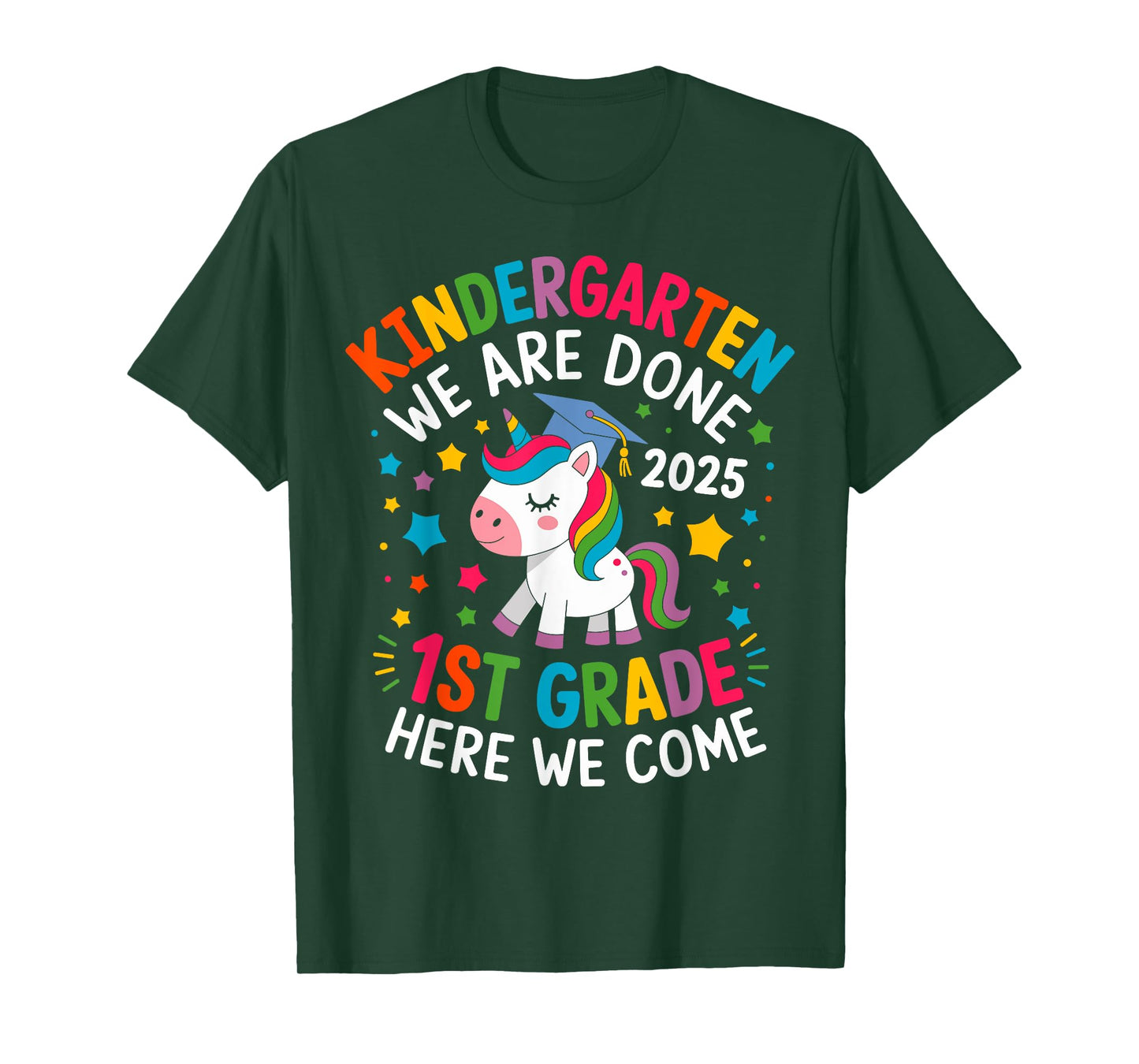 Kindergarten Graduation 2025 For Girls T-Shirt