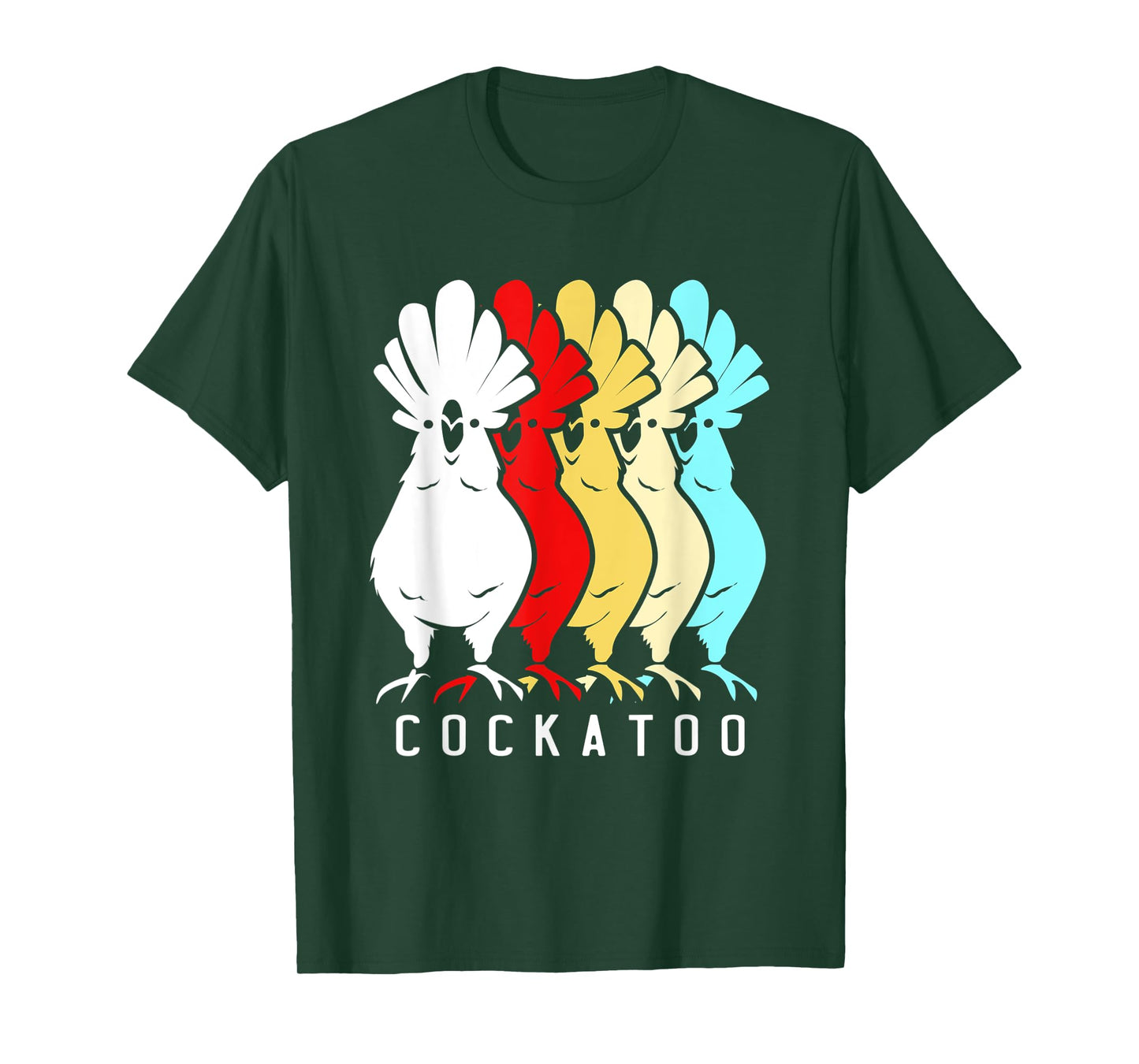 Retro Vintage Cockatoo Squad T-Shirt