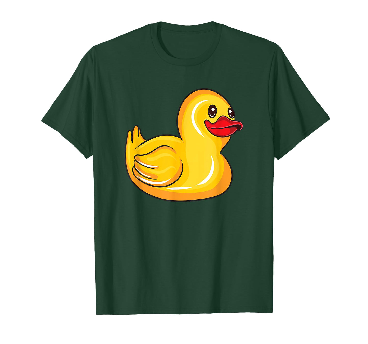 Cute Rubber Duck Gift For Toddlers Men Women Funny Duckling T-Shirt