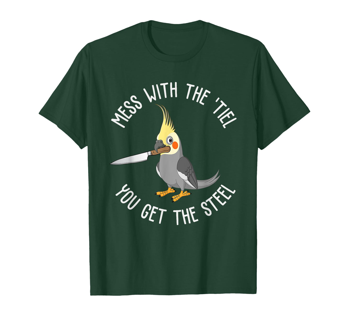 Cockatiel Funny Bird Lover Cockatiel T-Shirt
