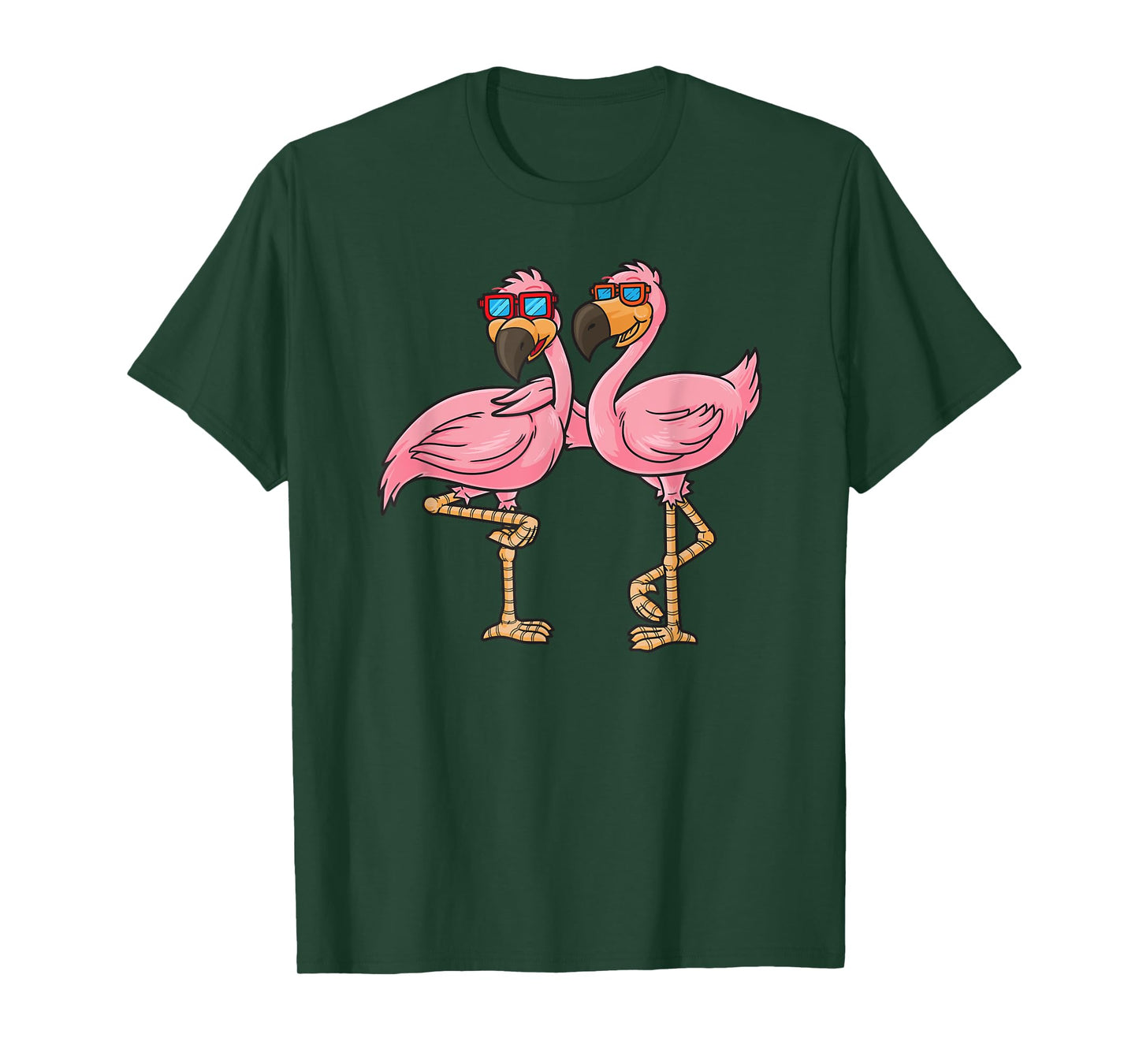 Funny Flamingo Birds T-Shirt