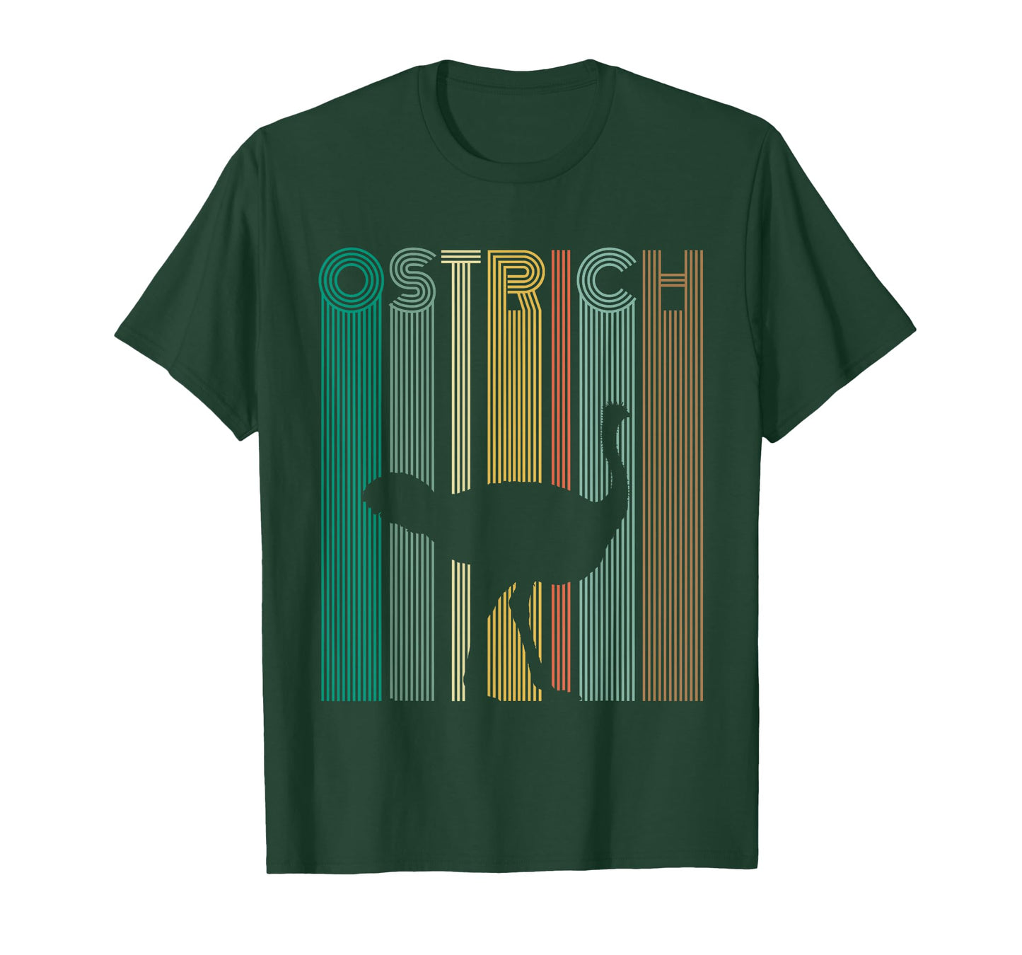 Vintage Ostrich T-shirt Retro Ostrich Shirt Women Men Kids T-Shirt
