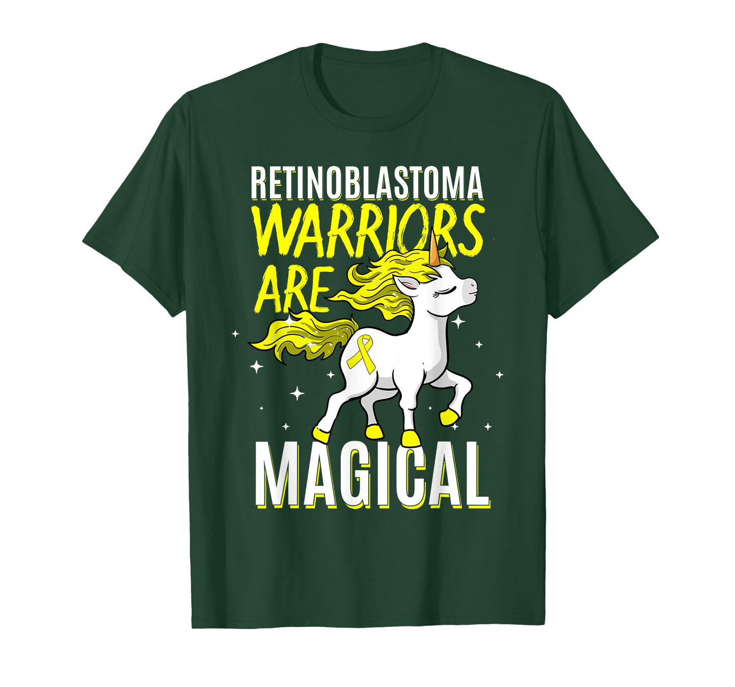 Warriors Are Magical Retinoblastoma RB Eye Cancer Awareness T-Shirt