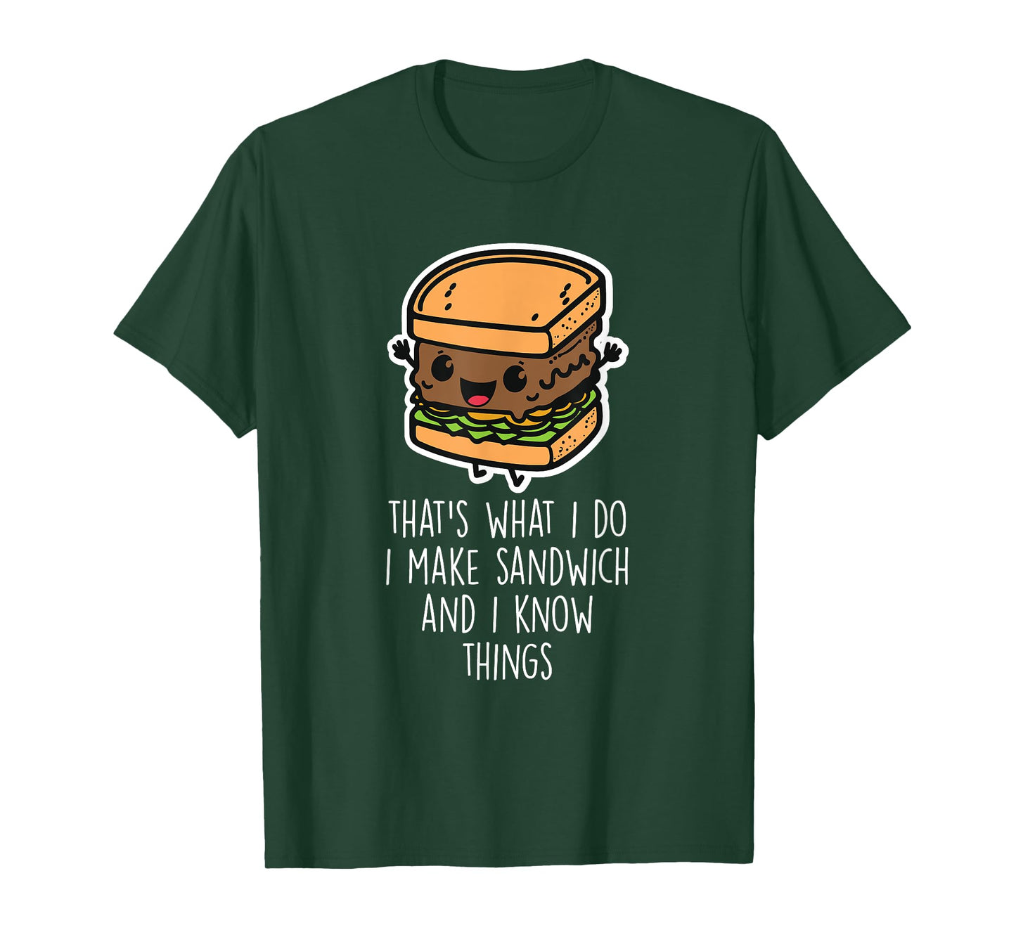 I Make Sandwich And I Know Things Funny Sandwich Lover T-Shirt