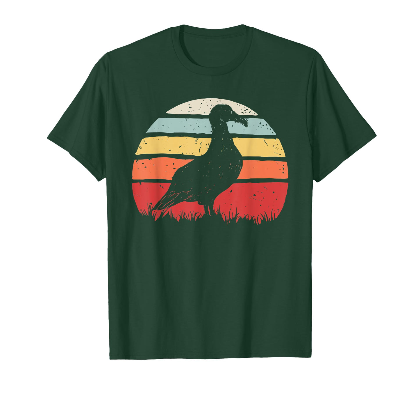 Vintage Retro Albatrosses Birds Seabirds T-Shirt