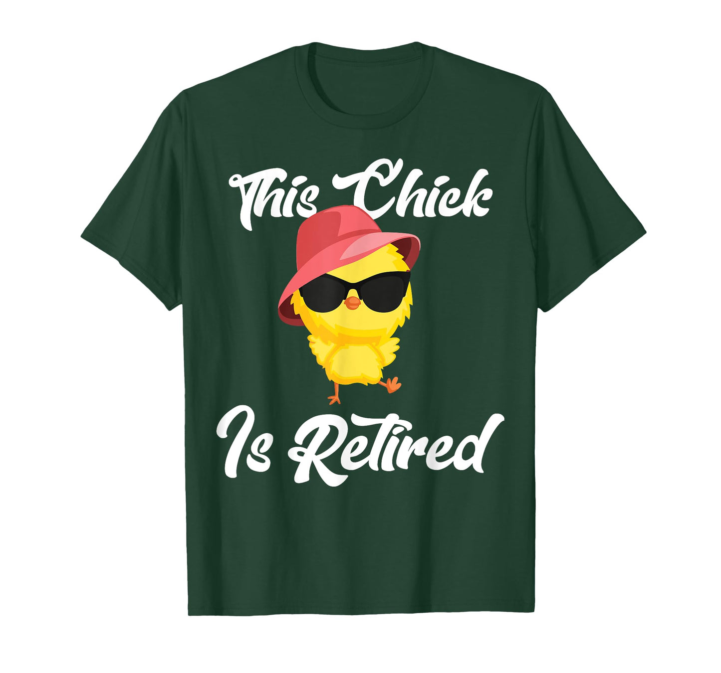 This Chick Is Retired Retirement Pension Chicken T-Shirt