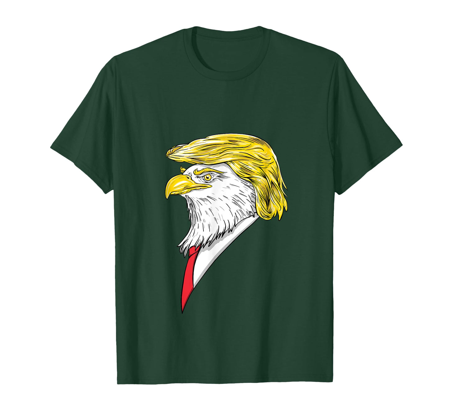 Spirit Animal Donald Trump Eagle Hair T-Shirt