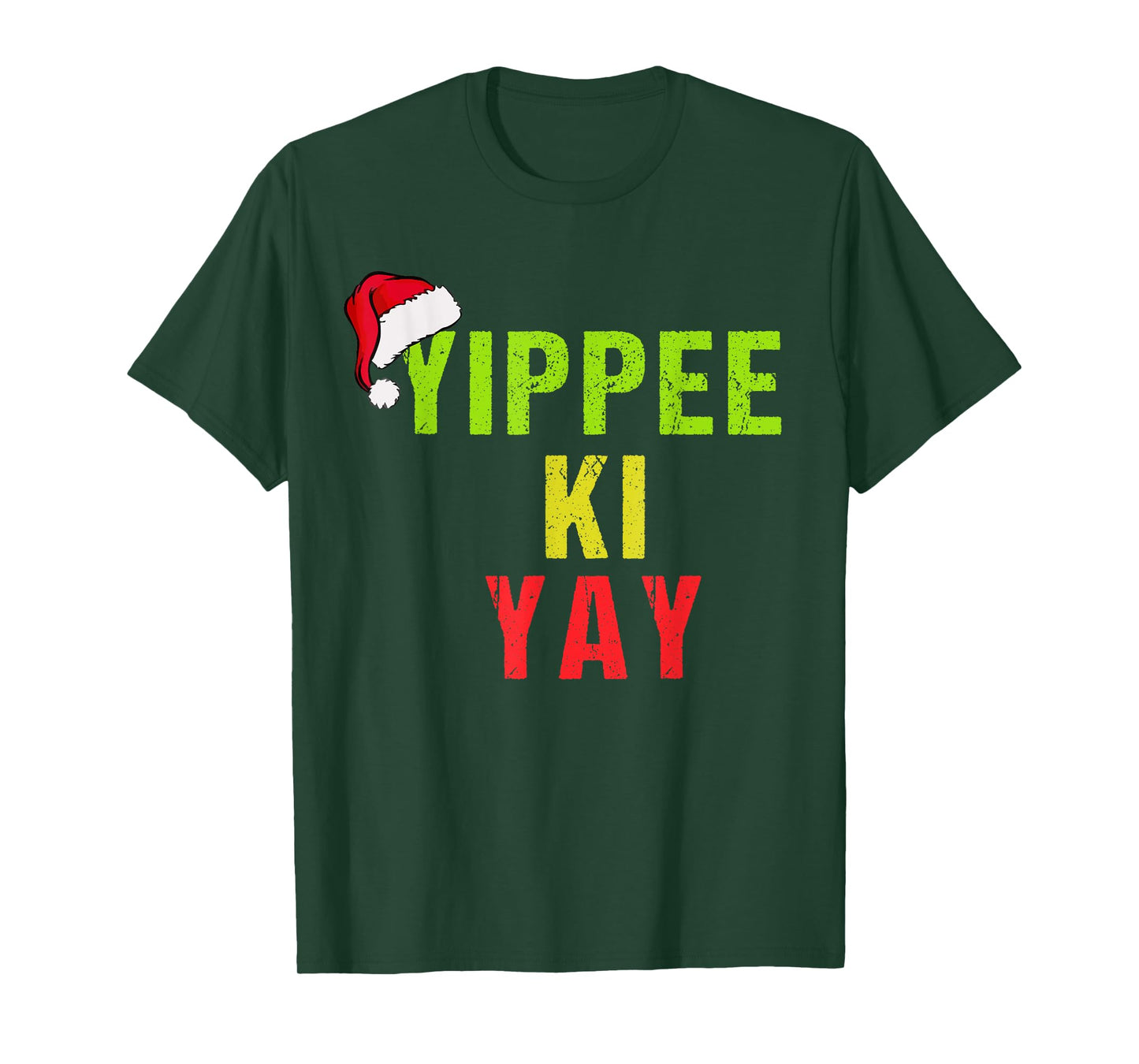 Funny Christmas Sweater Yippee-Ki-Yay Funny Christmas Xmas T-Shirt