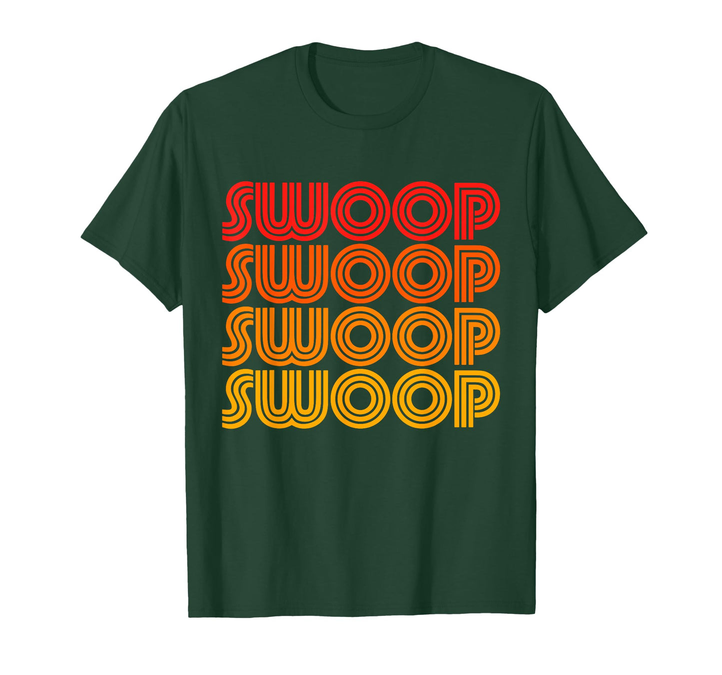 Swoop Funny Bird Wing Fly Avian Snag Odd Word Noise Love Fan T-Shirt