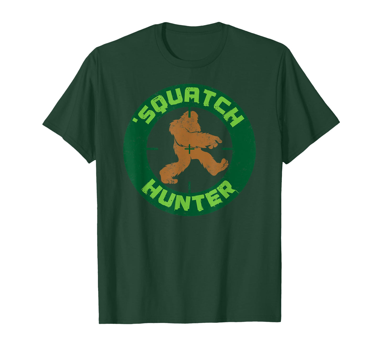 Squatch Hunter T-shirt, Funny Sasquach Bigfoot Hunting Tee T-Shirt