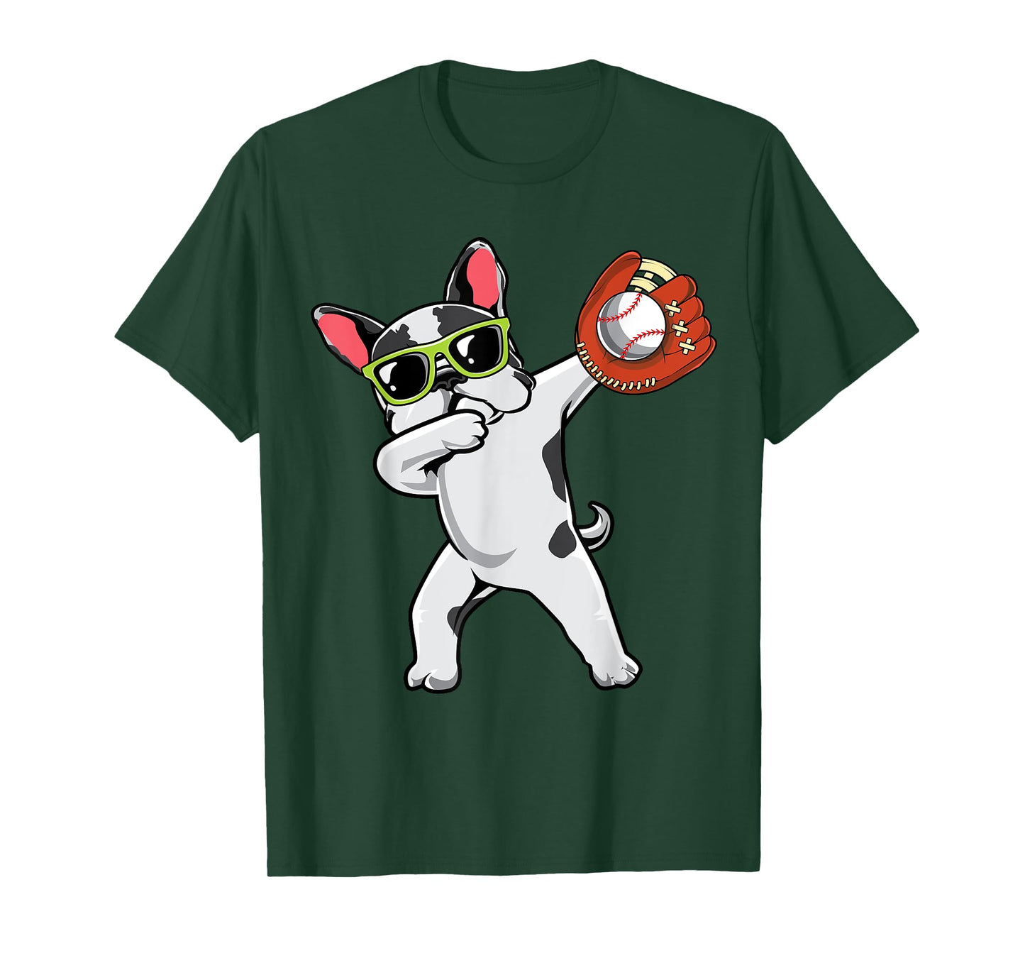 Dabbing French Bulldog Cute Frenchie Dab Baseball Boys Gifts T-Shirt
