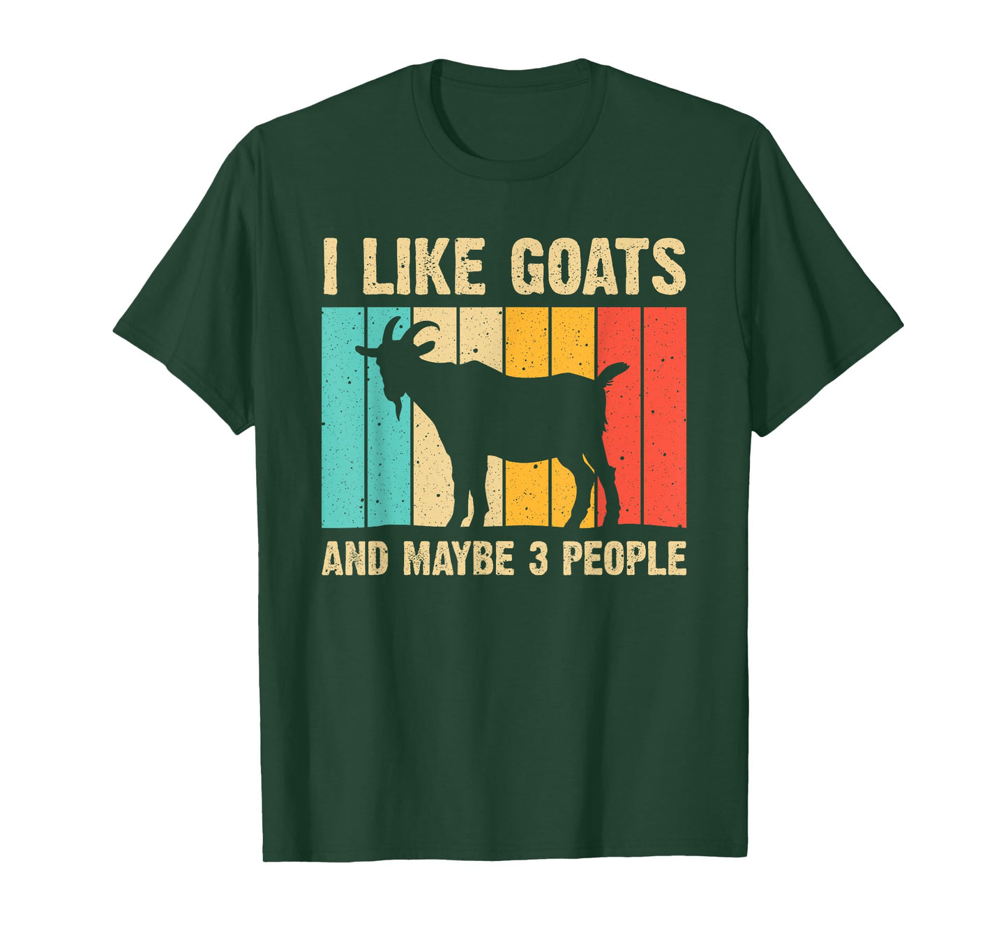 Funny Goat Art For Men Women Kids Farming Goat Lover Stuff T-Shirt