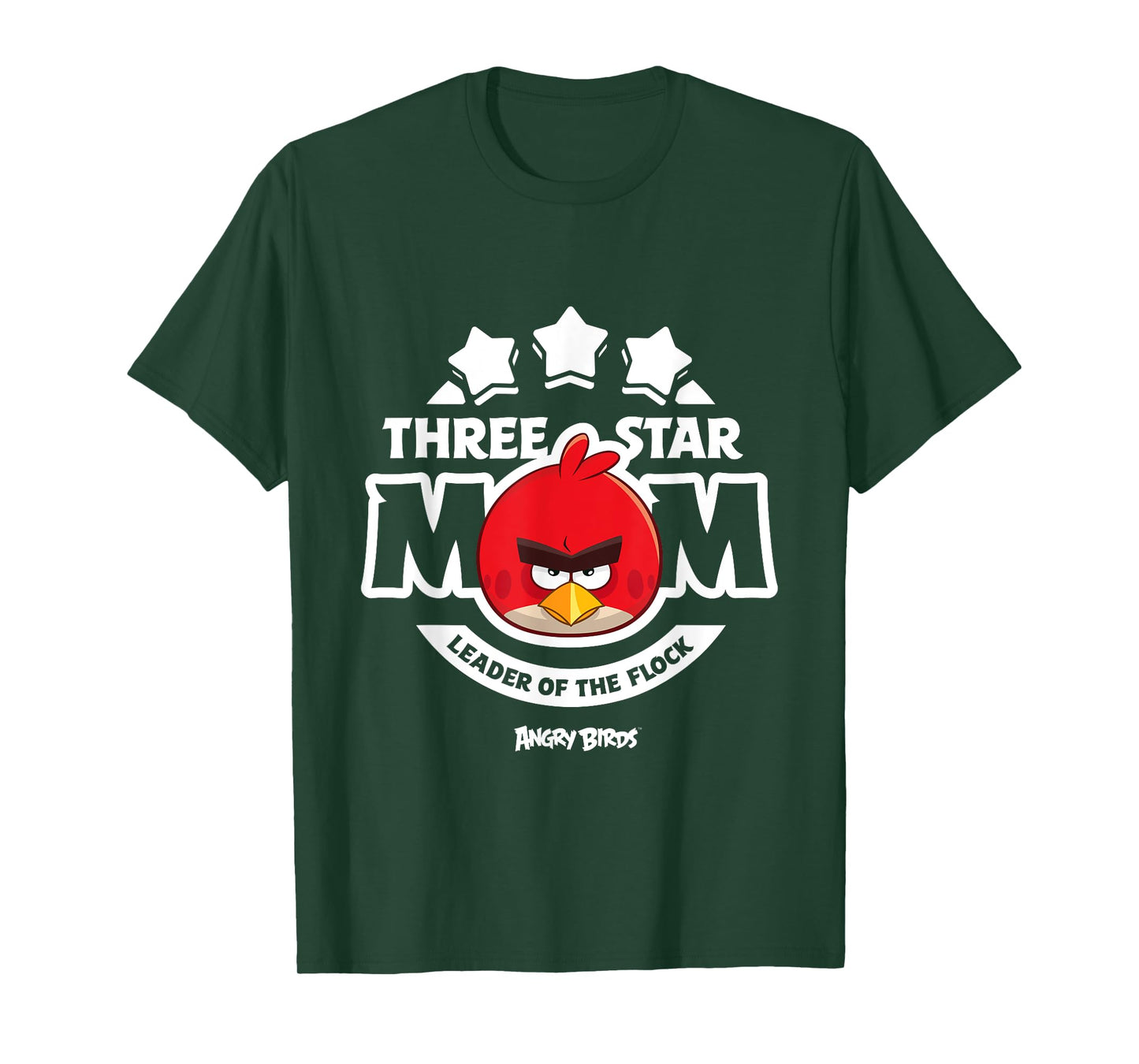 Angry Birds Three Star Mom Official Merchandise T-Shirt