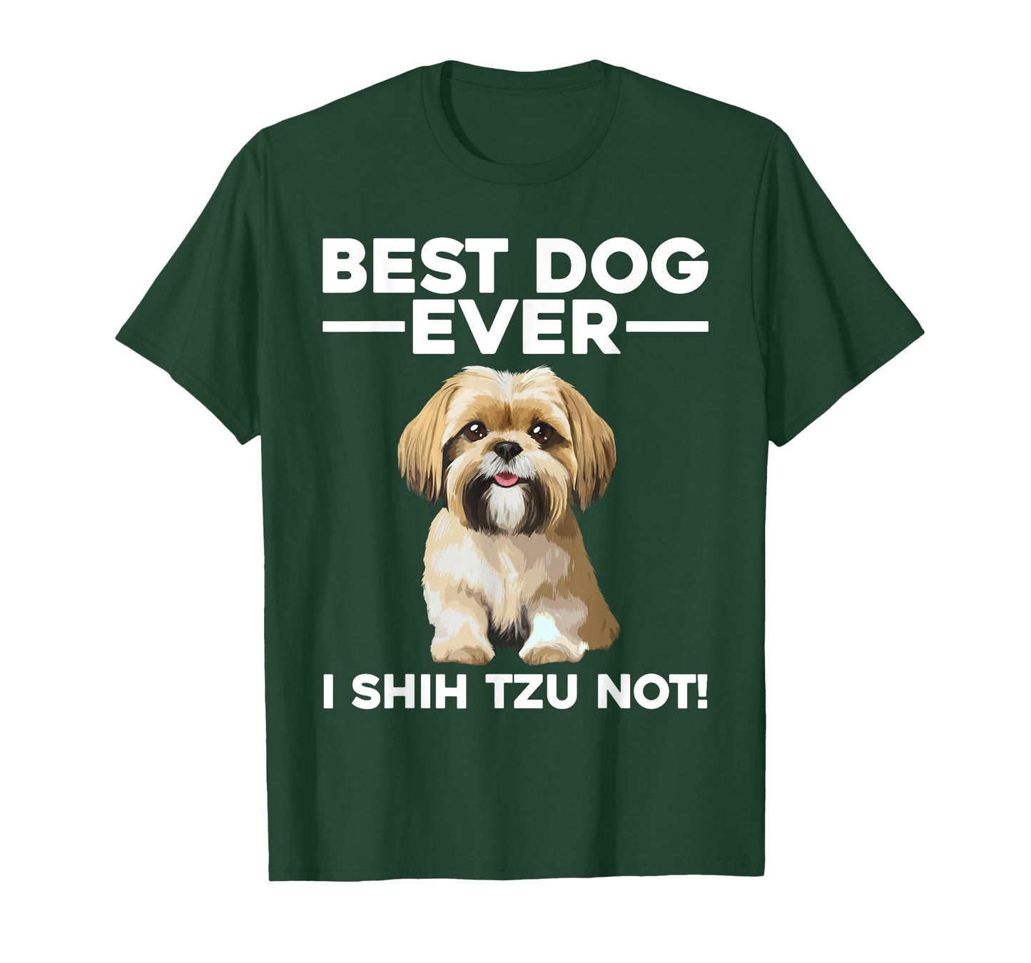 Best Shih Tzu Design For Men Women Pet Dog Shih Tzu Lover T-Shirt