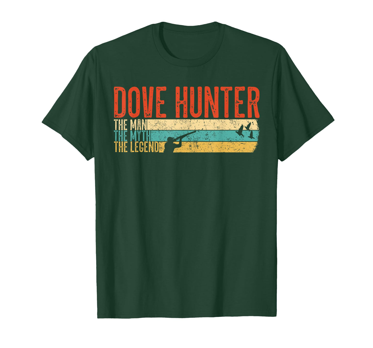 The Man The Myth The Legend Dove Hunter Hunting Winghooters T-Shirt