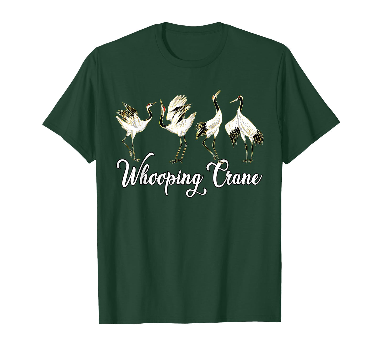 Whooping Crane Birds T-Shirt