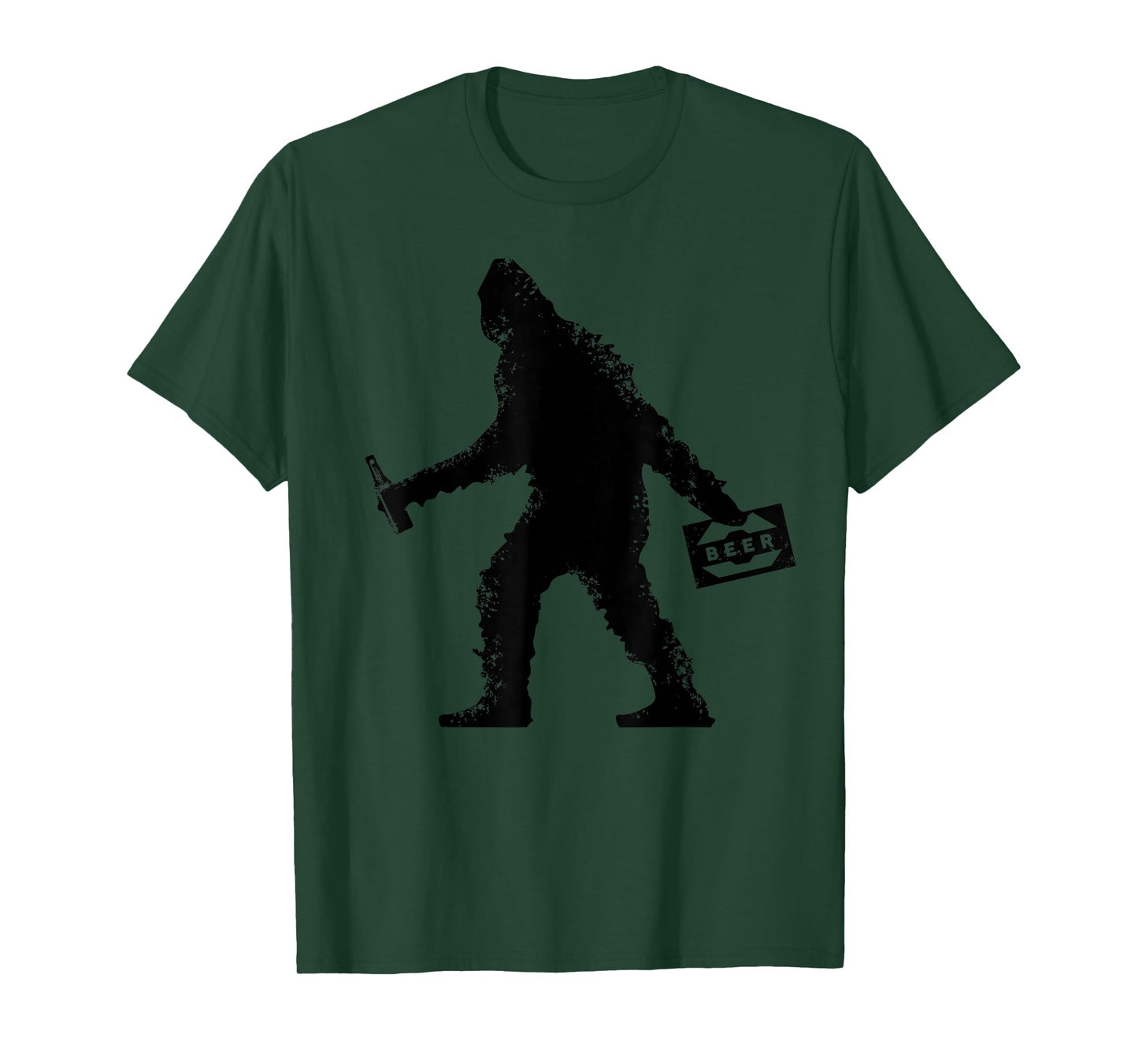 Funny Bigfoot Beer Design: Drinking With Sasquatch T-Shirt