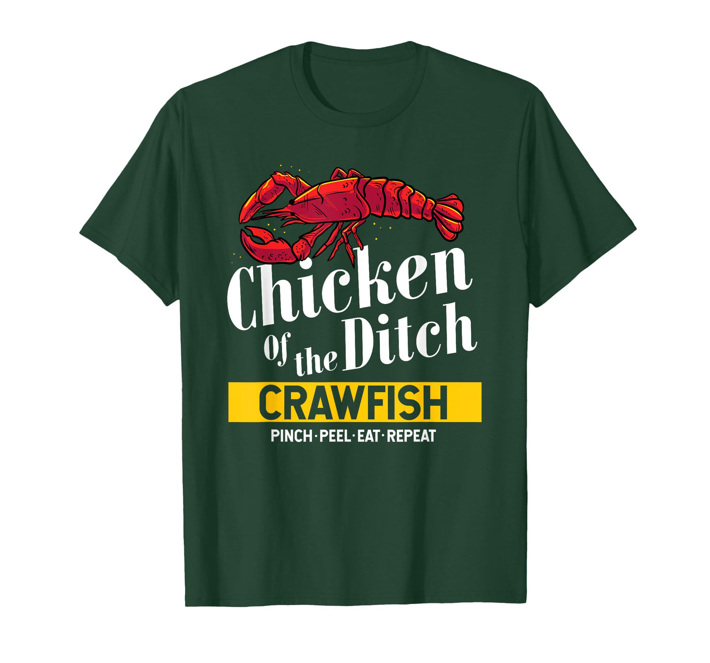Chicken Of The Ditch Freshwater Cajun Party Boil Master T-Shirt