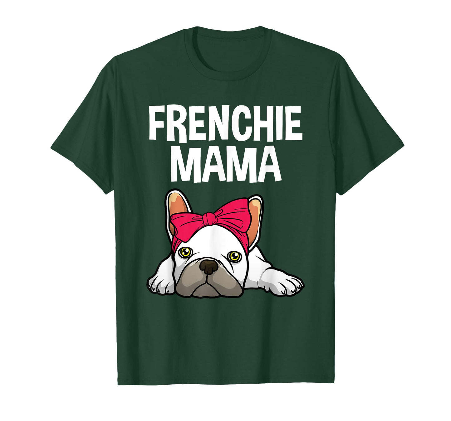 Cool French Bulldog Art For Women Mama Mom Frenchie Lover T-Shirt
