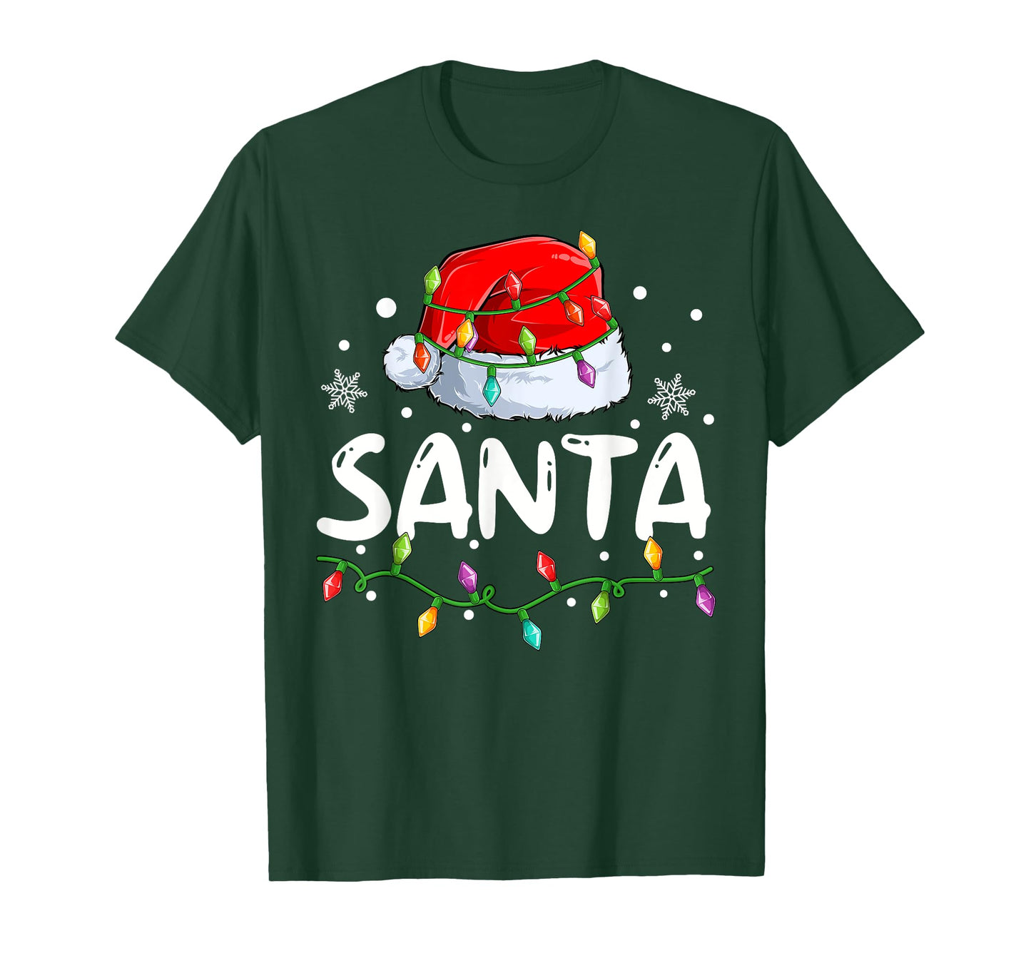 Im So Good Santa Come Twice Christmas Lights Santa Couples T-Shirt