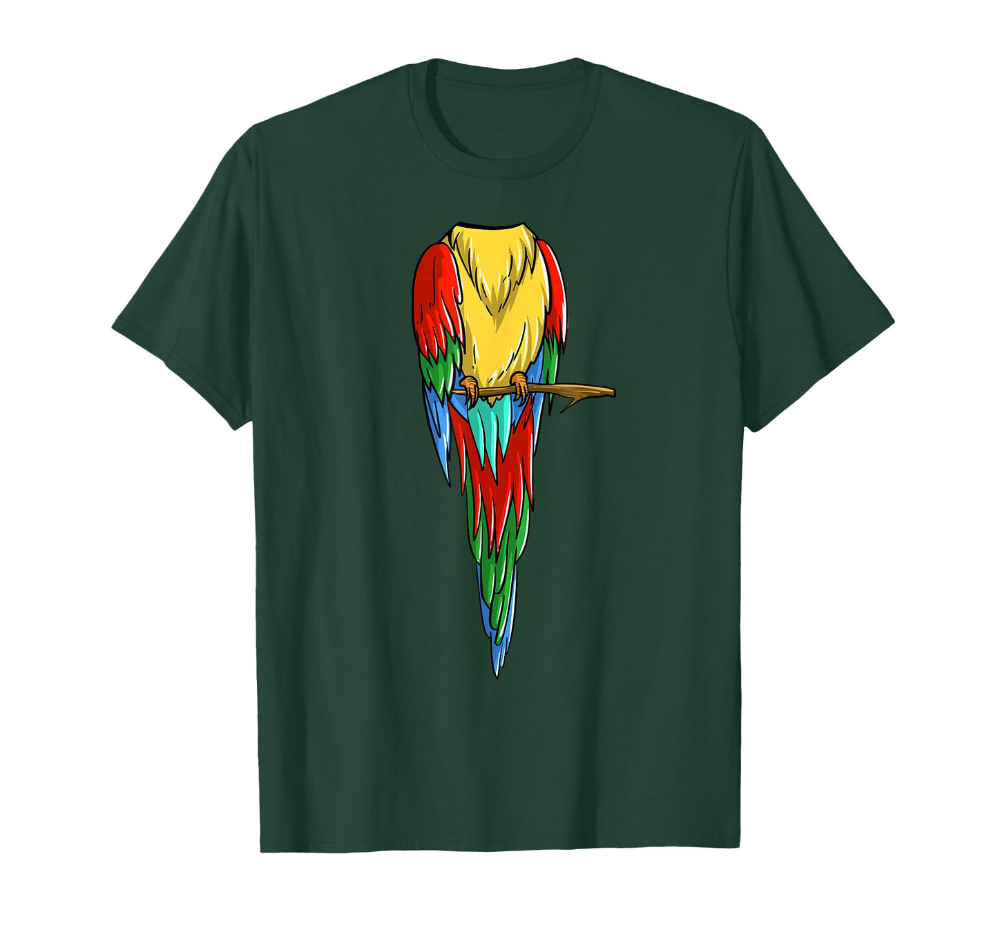 Cool Headless Parrot Halloween Costume | Funny Lazy DIY Gift T-Shirt
