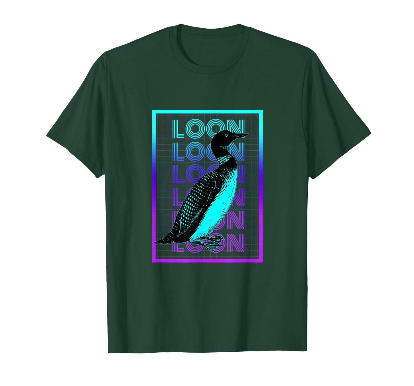 Loon Bird Lover Vintage Retro Loon T-Shirt
