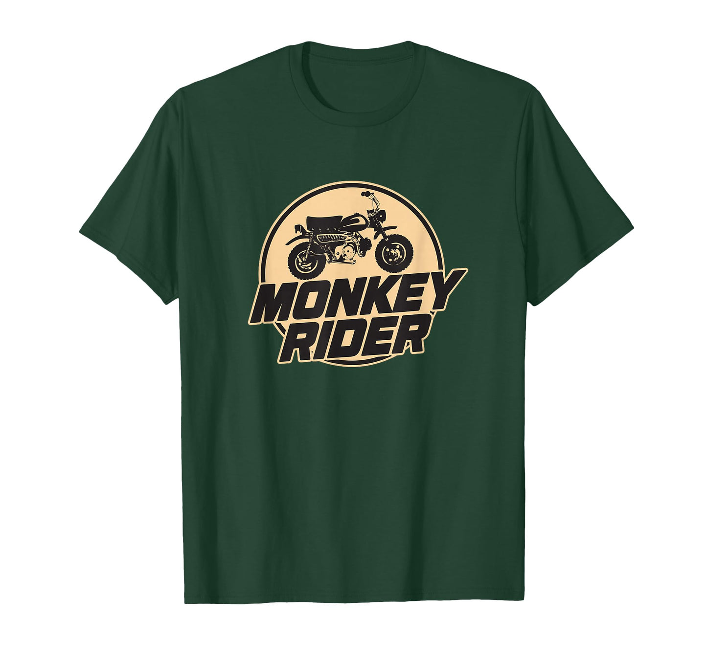Monkey Rider Moped Motorcycle Vintage Japan Classic Tee T-Shirt