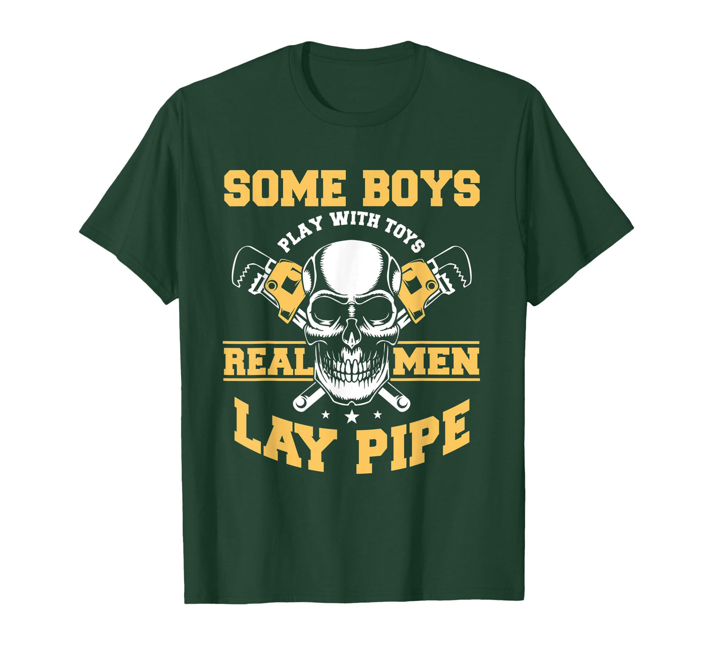 Pipelayer Steamfitter Drain Layers Pipes Sewers Drains T-Shirt