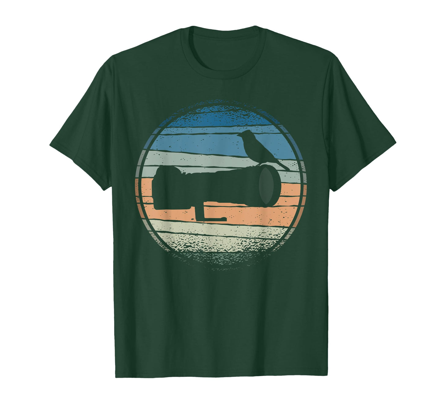 Nature Photography | Long Lens | Bird on Camera Vintage T-Shirt
