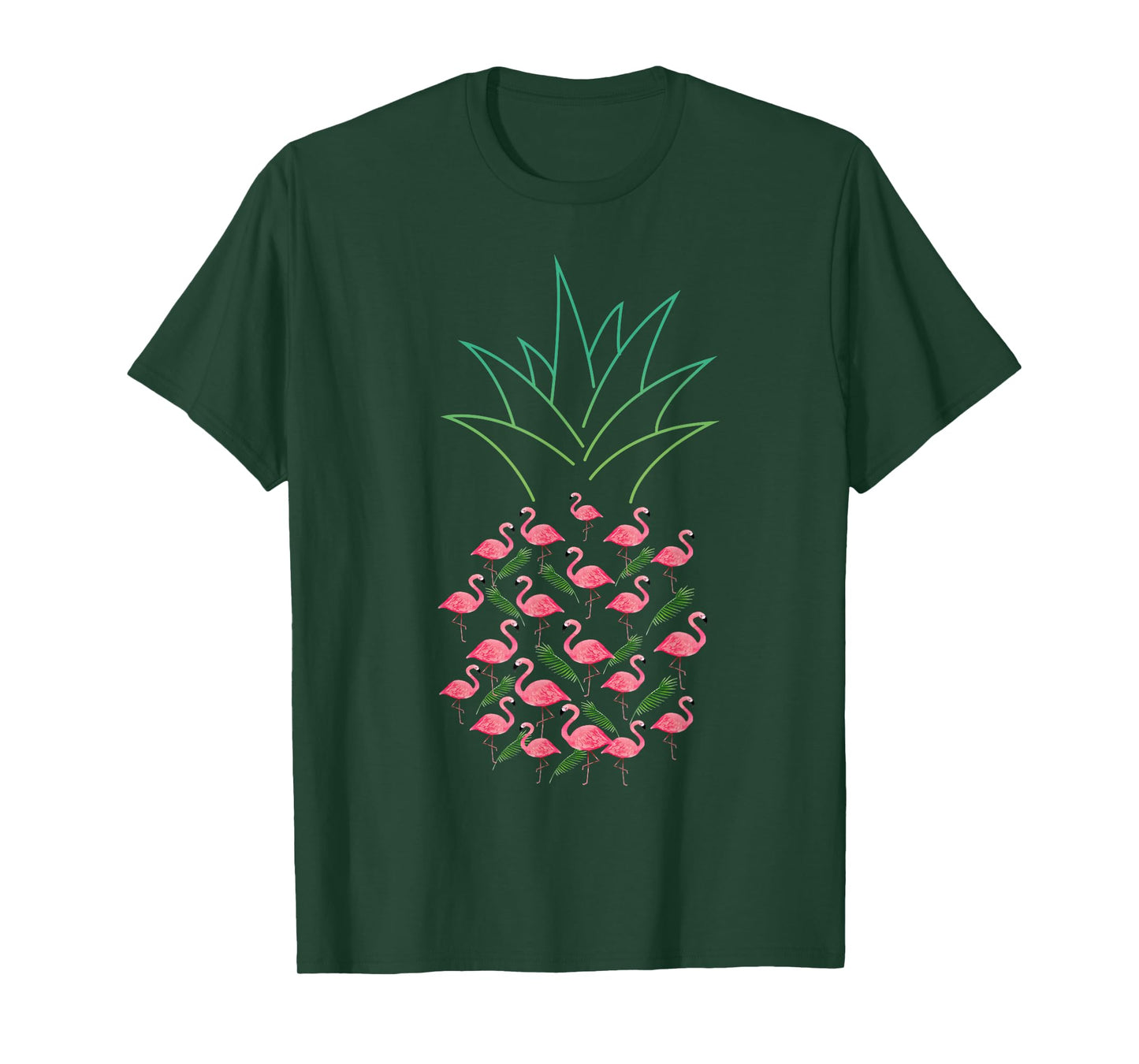Pineapple Flamingo T-Shirt