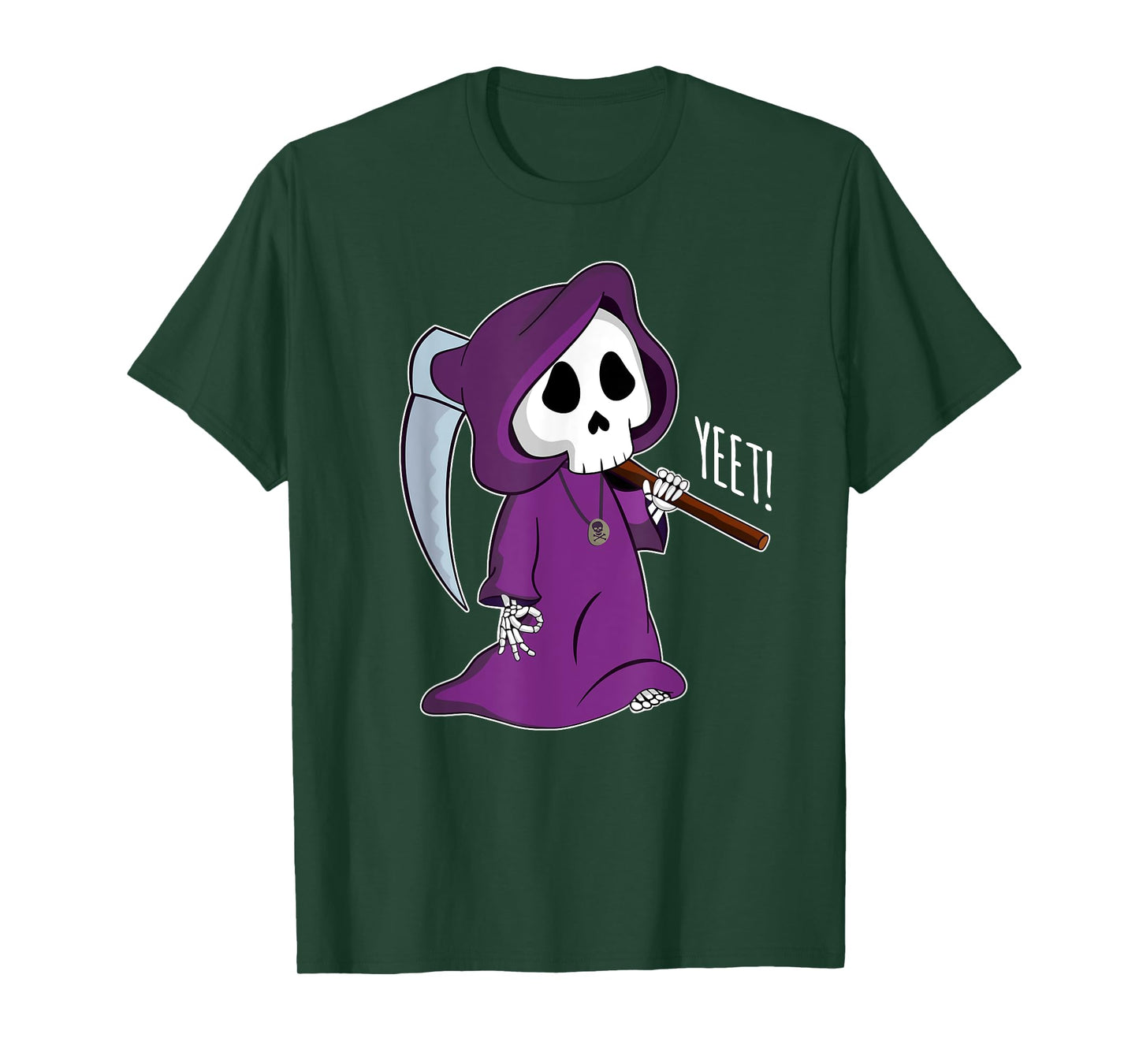 Circle Game Funny Grim Reaper Halloween Yeet T-Shirt
