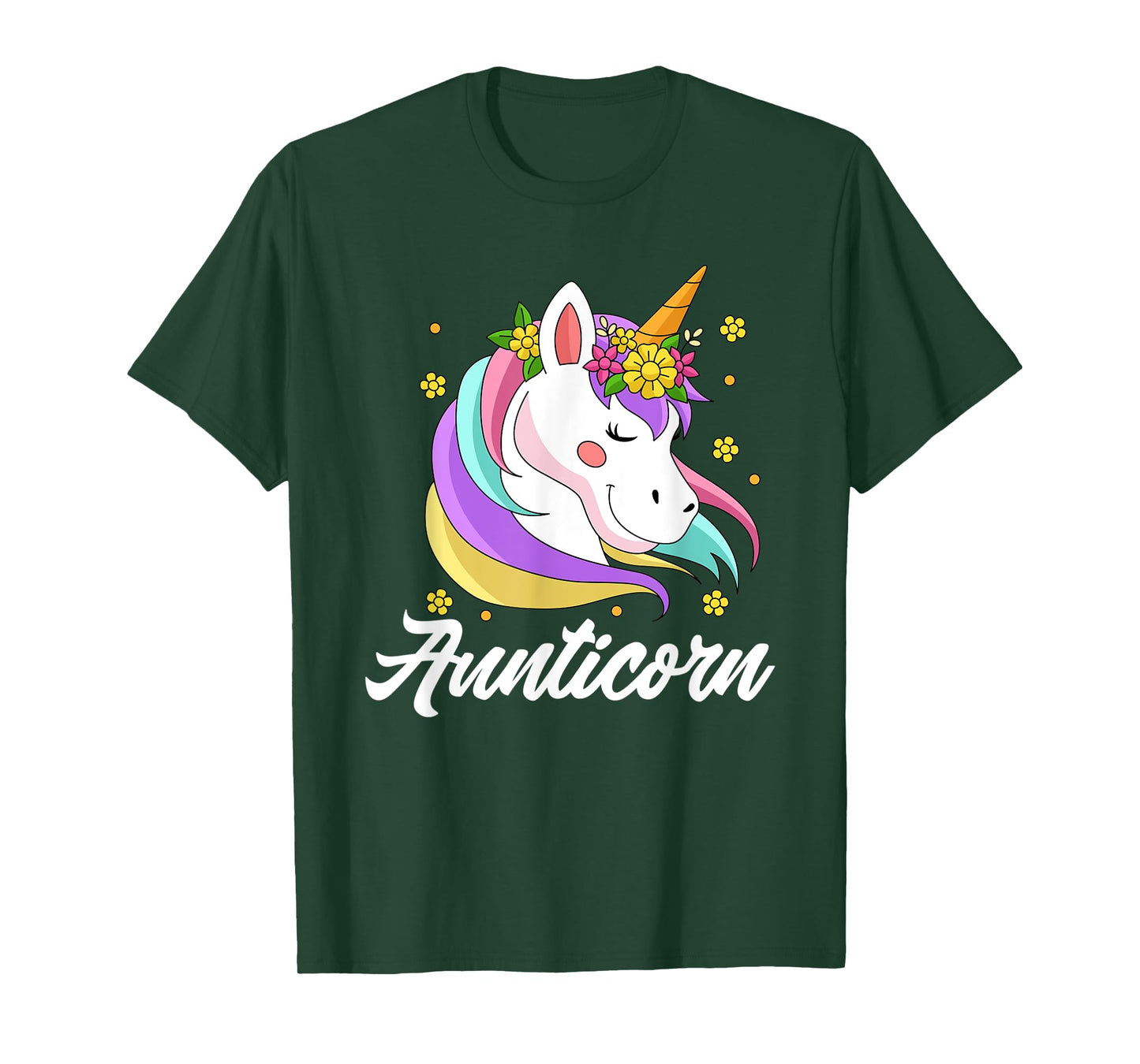 Unicorn rainbow - Aunticorn Aunt T-Shirt