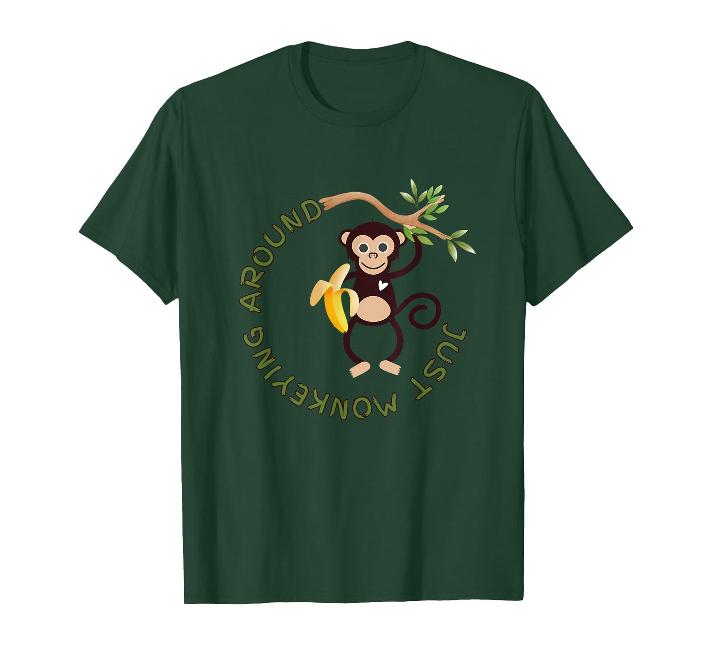 Monkey Oliver Learning Tree, Just Monkeying Around T-Shirt
