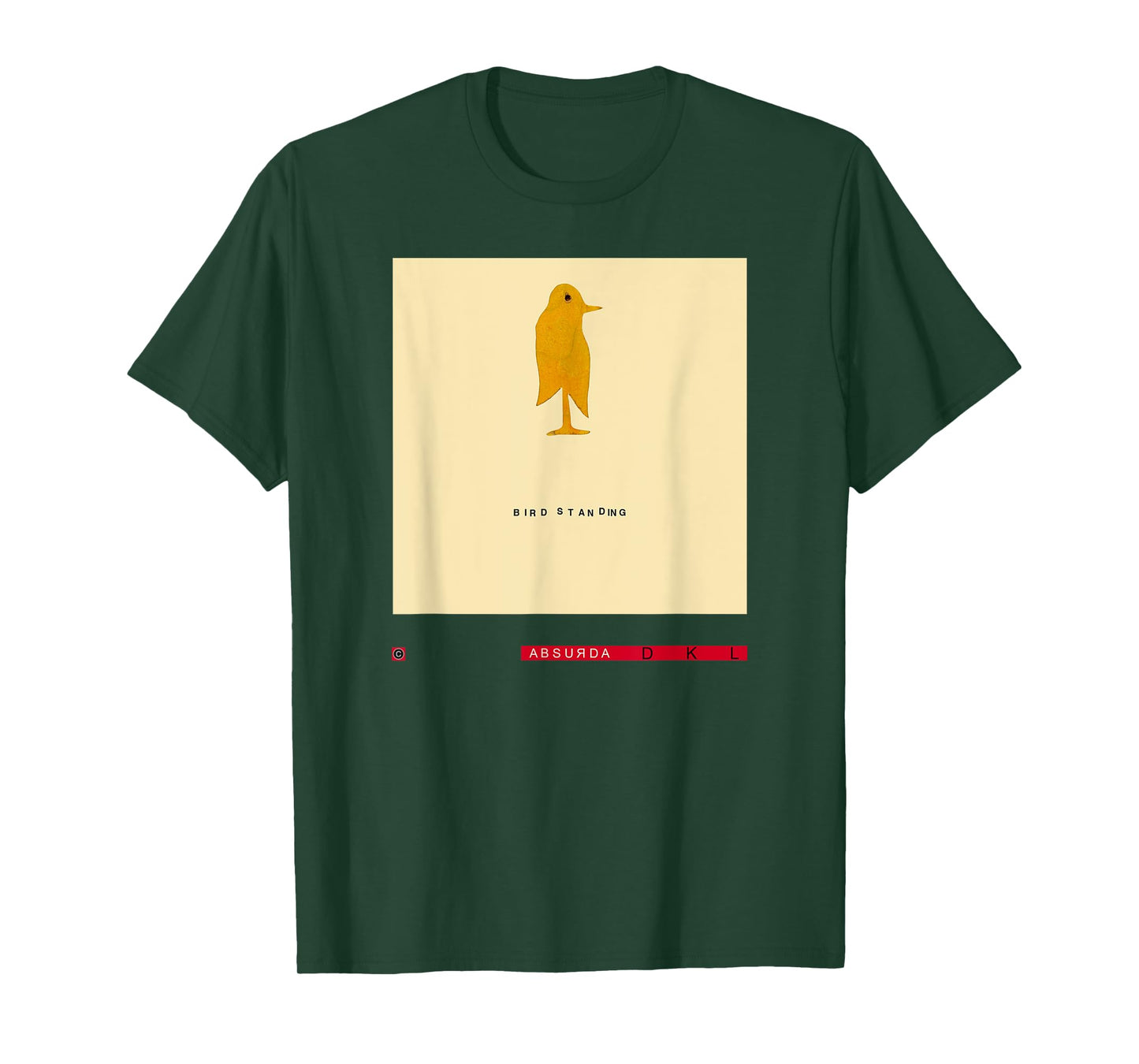 STUDIO: DAVID LYNCH BIRD STANDING T-SHIRT T-Shirt