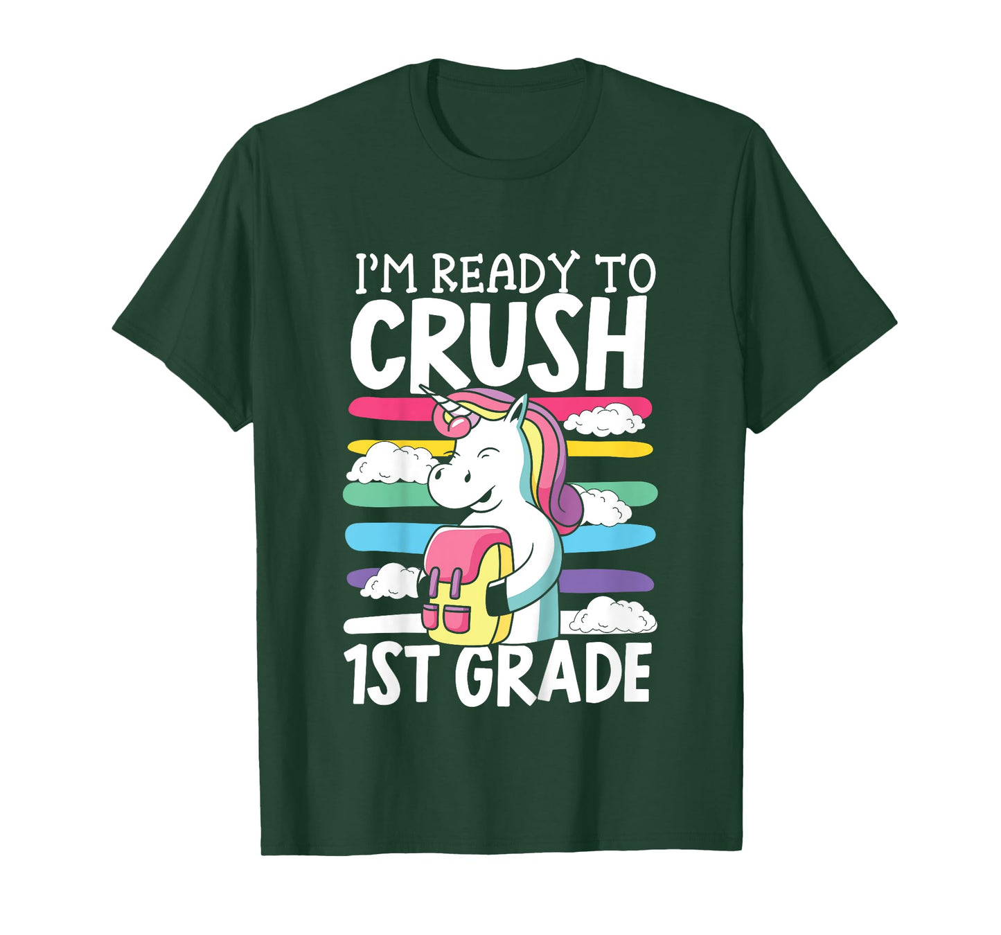 Kids I'm Ready To Crush First Day Of School Back To School T-Shirt