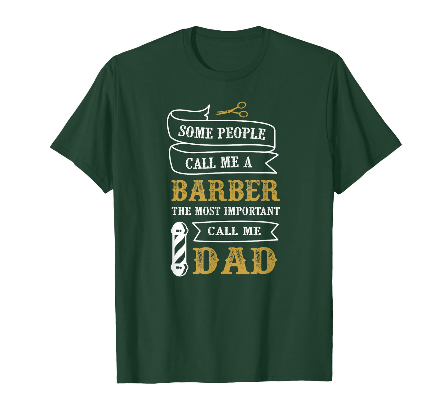 Barber Dad Barbershop Hairdresser Hairstylist T-Shirt
