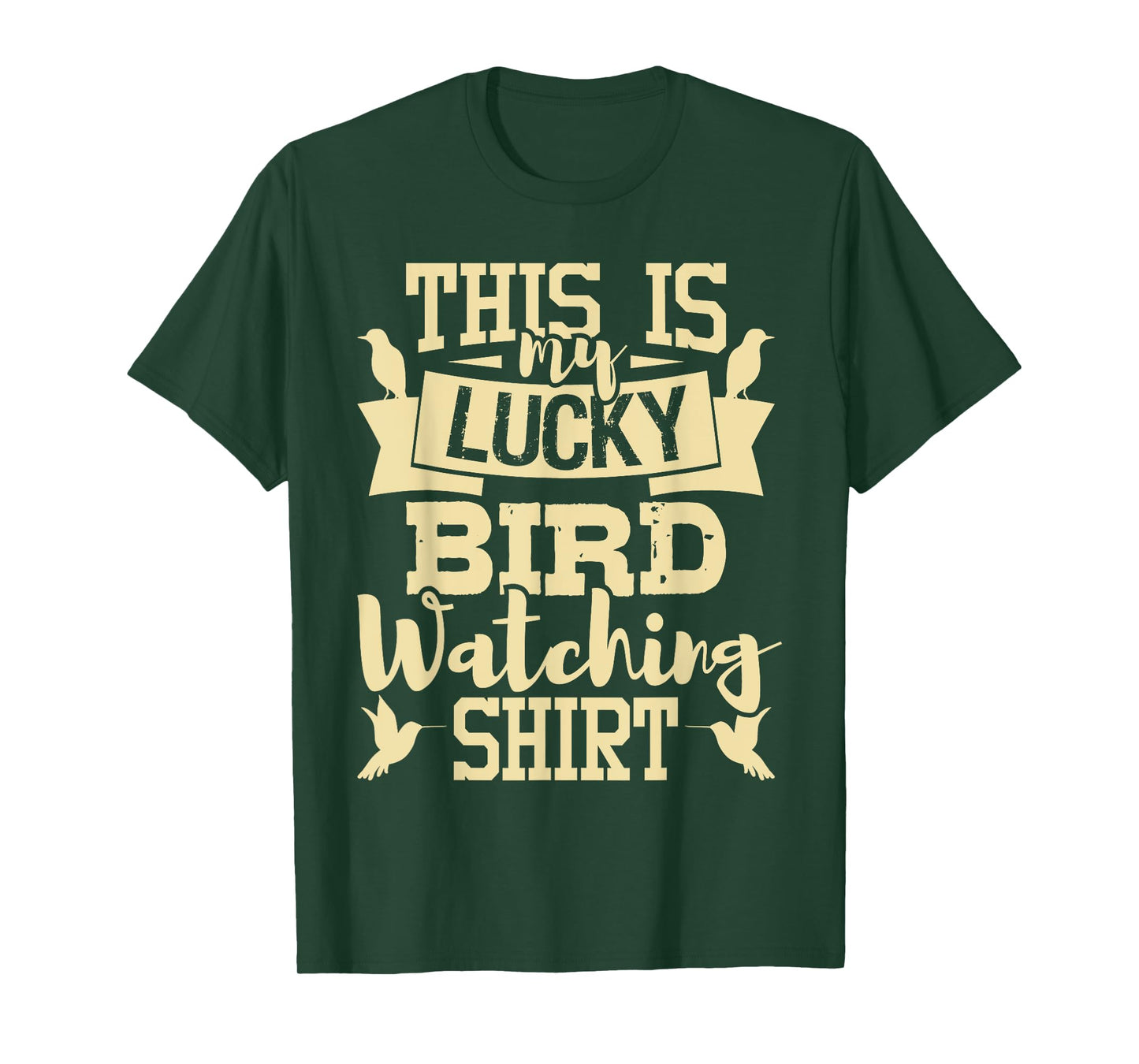 This Is My Lucky Bird Watching Shirt - Birding Birder T-Shirt