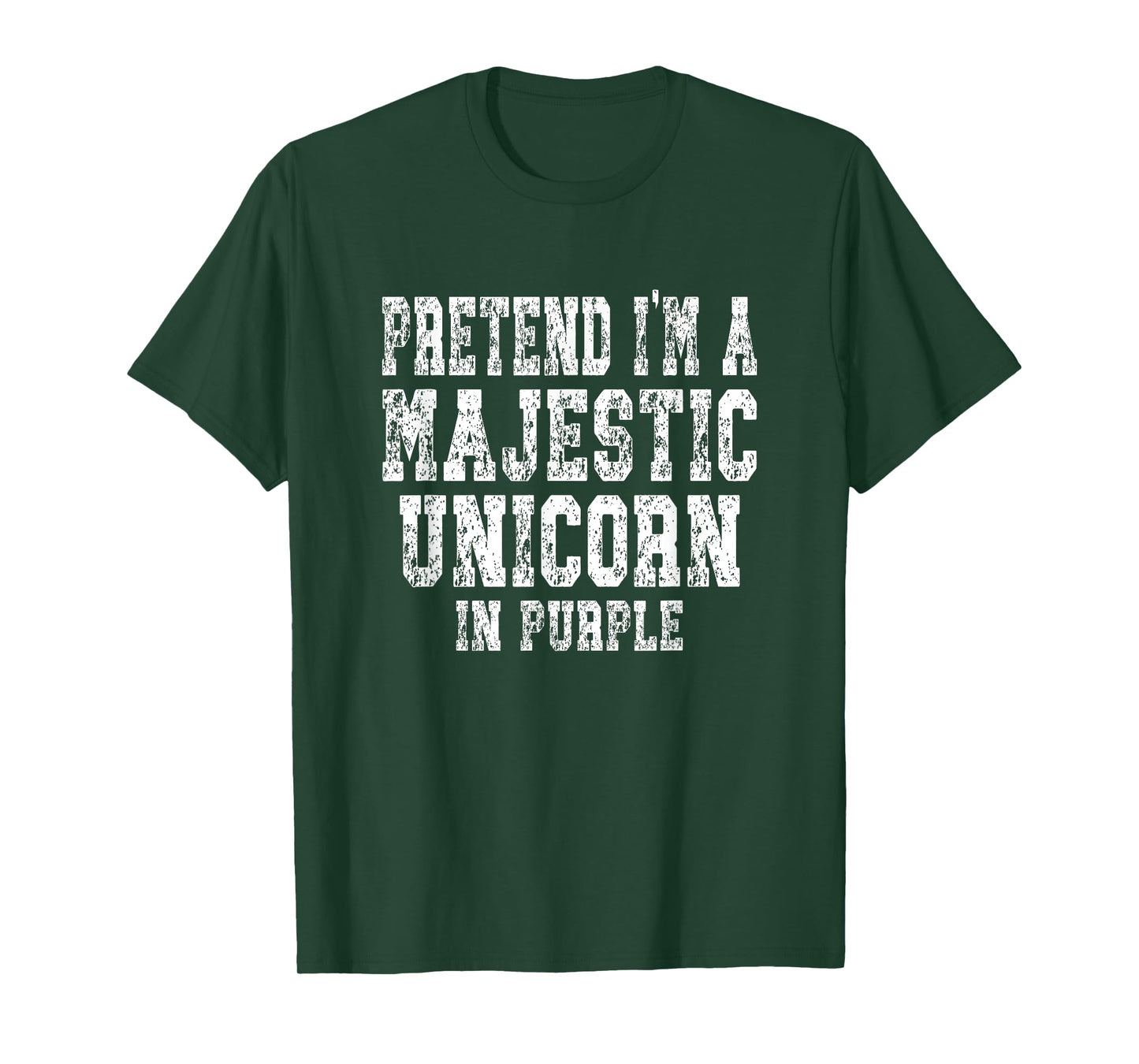 Pretend I'm A Pretend I'm A Majestic Unicorn in Purple T-Shirt