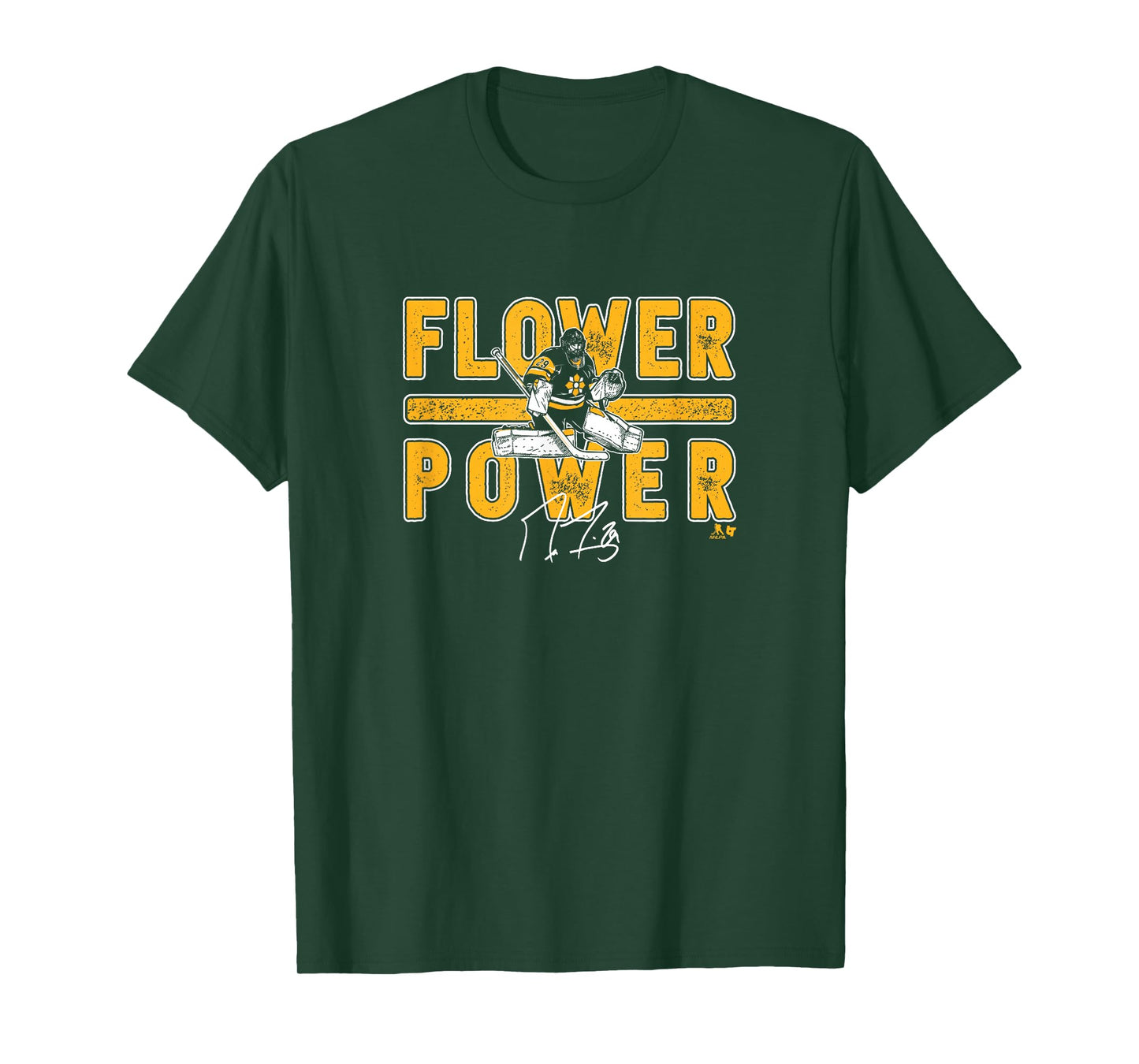 Marc-Andre Fleury - Flower Power - Pittsburgh Hockey T-Shirt