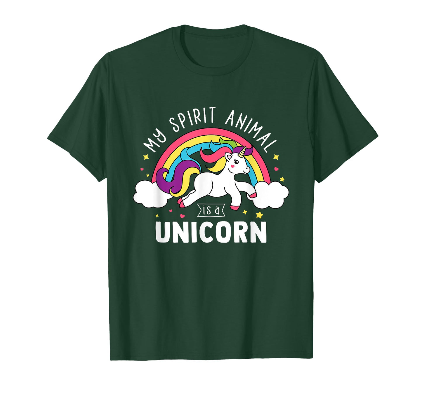 My Spirit Animal Is A Unicorn - Cute Unicorn Gift T-Shirt