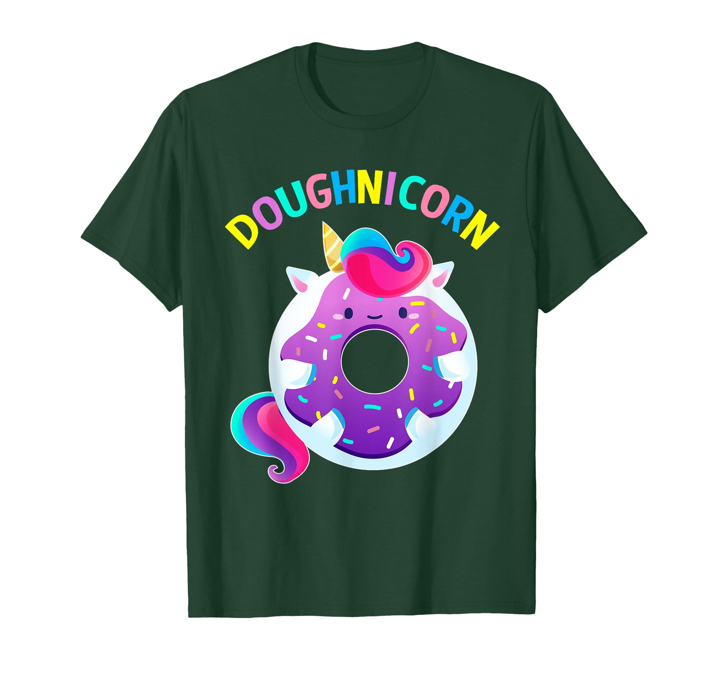 Cute Donut Unicorn Doughnicorn Gifts Squad for Women Girls T-Shirt