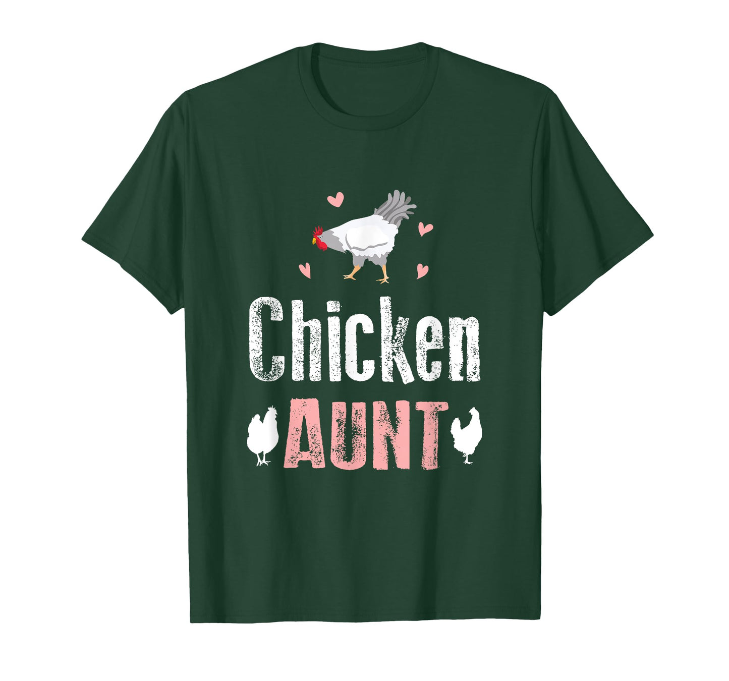 Chicken Aunt Auntie Farm T-Shirt