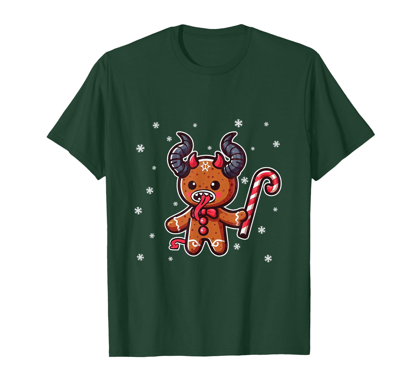Christmas Krampus Gingerbread Man Christmas Pajama X-mas T-Shirt