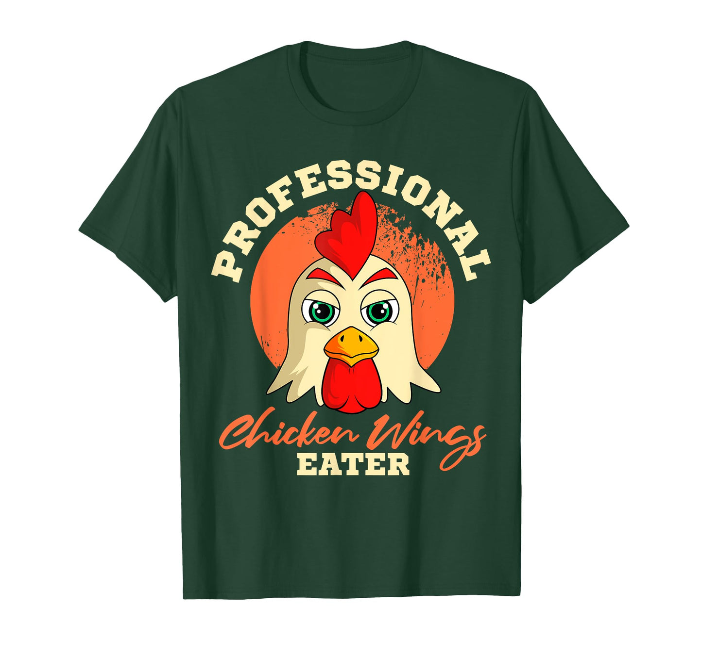 Chicken Wings Eater Retro Vintage Barbeque Buffalo Bbq Lover T-Shirt